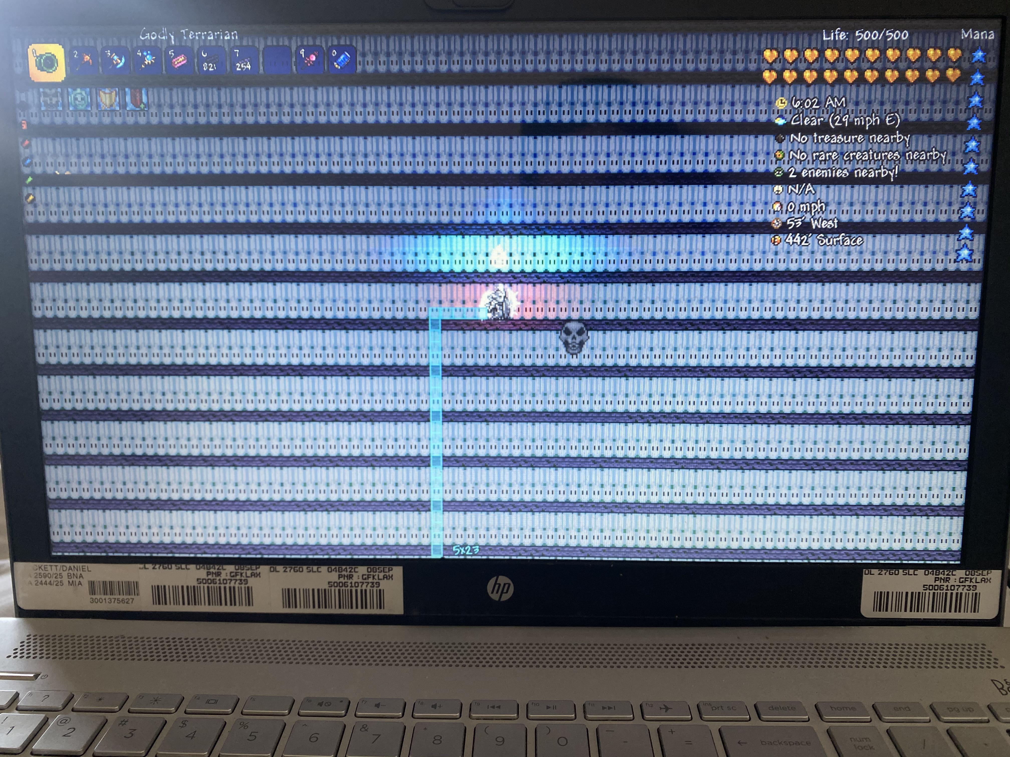 You amateurs here with you small rooms of bunny flags, I’m here with