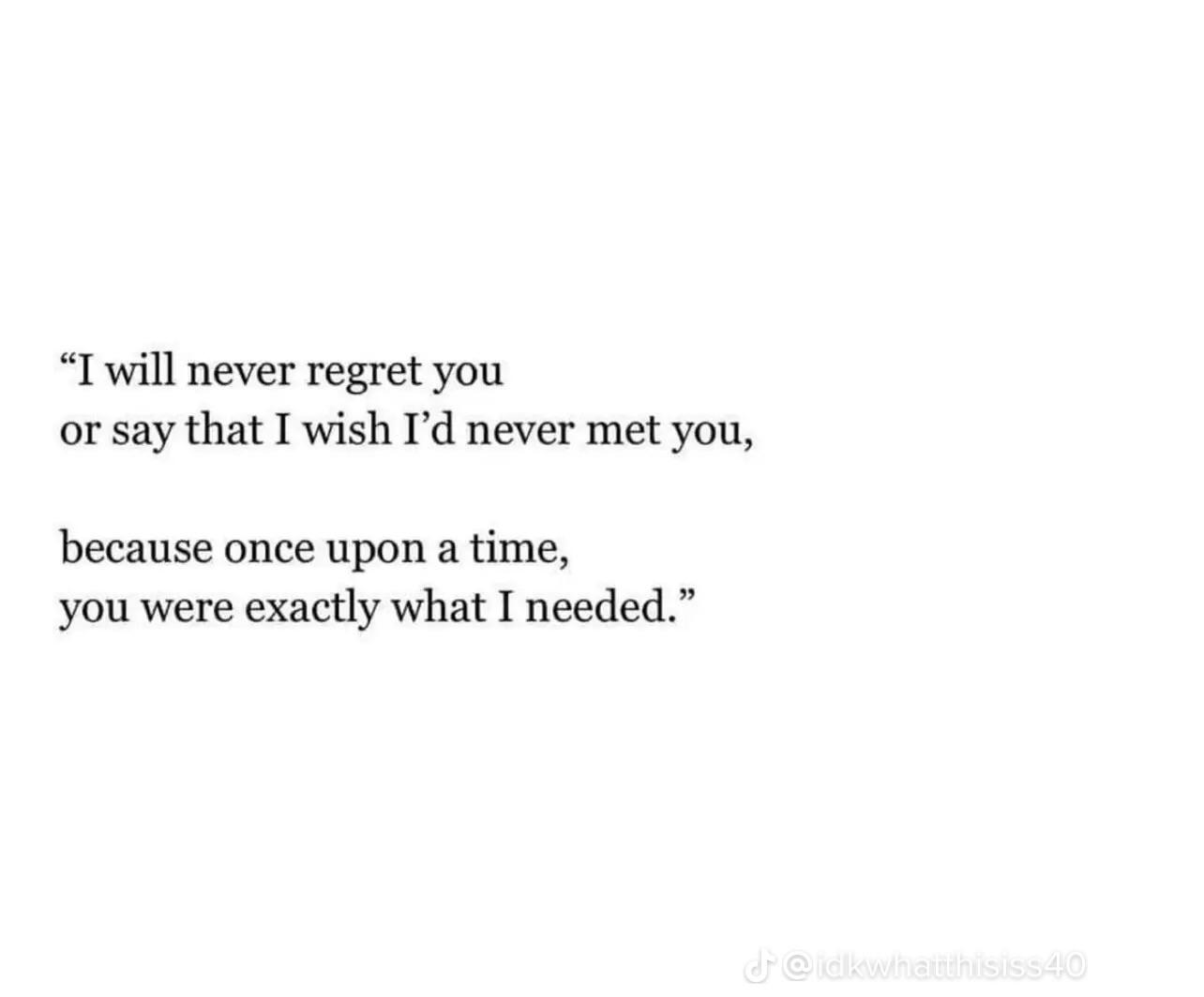 It's making my whole body ache thinking that maybe we weren't meant for