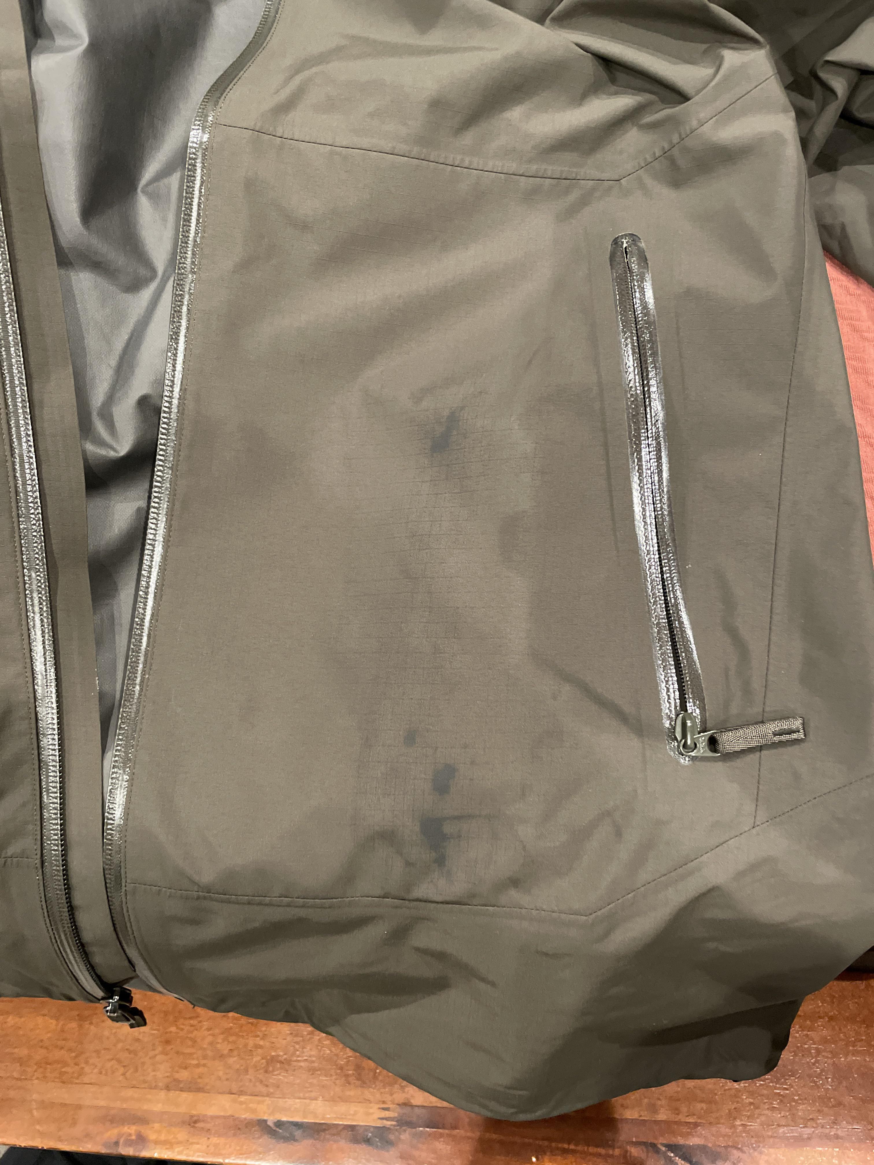 How do i remove these stains r/arcteryx