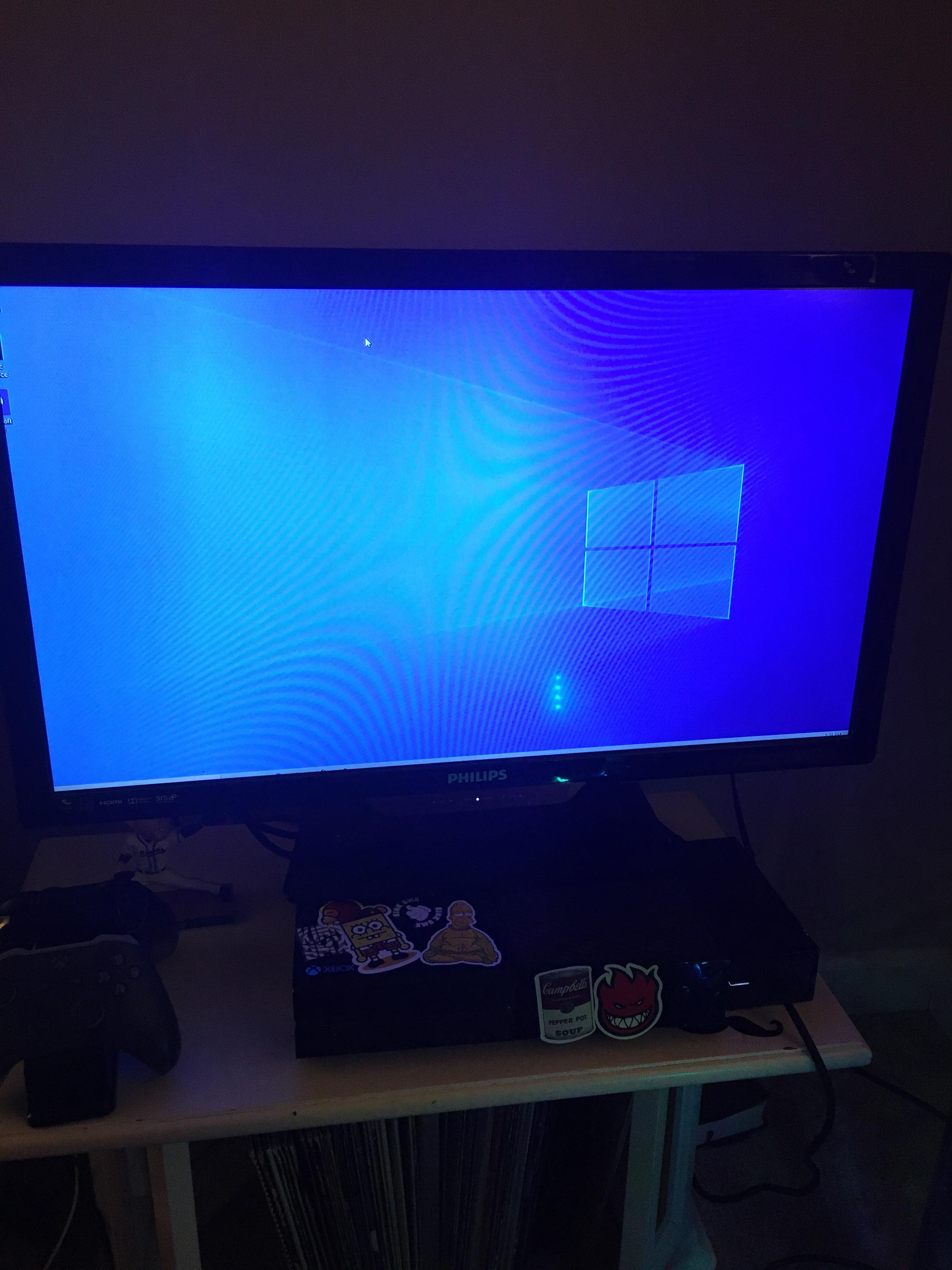 My display is acting up. I go on settings and I mess around with the