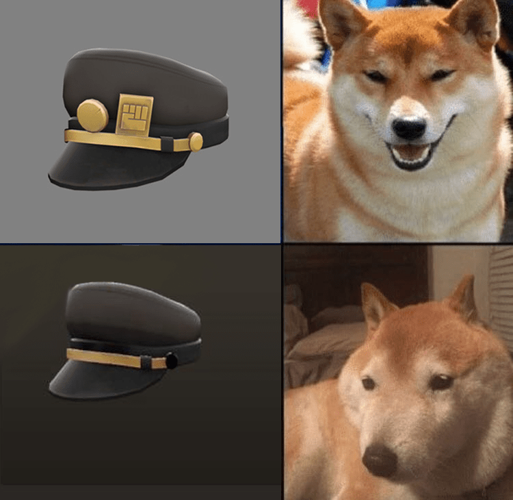 A Jotaro hat and coat for the Heavy got pushed through on the TF2 Steam