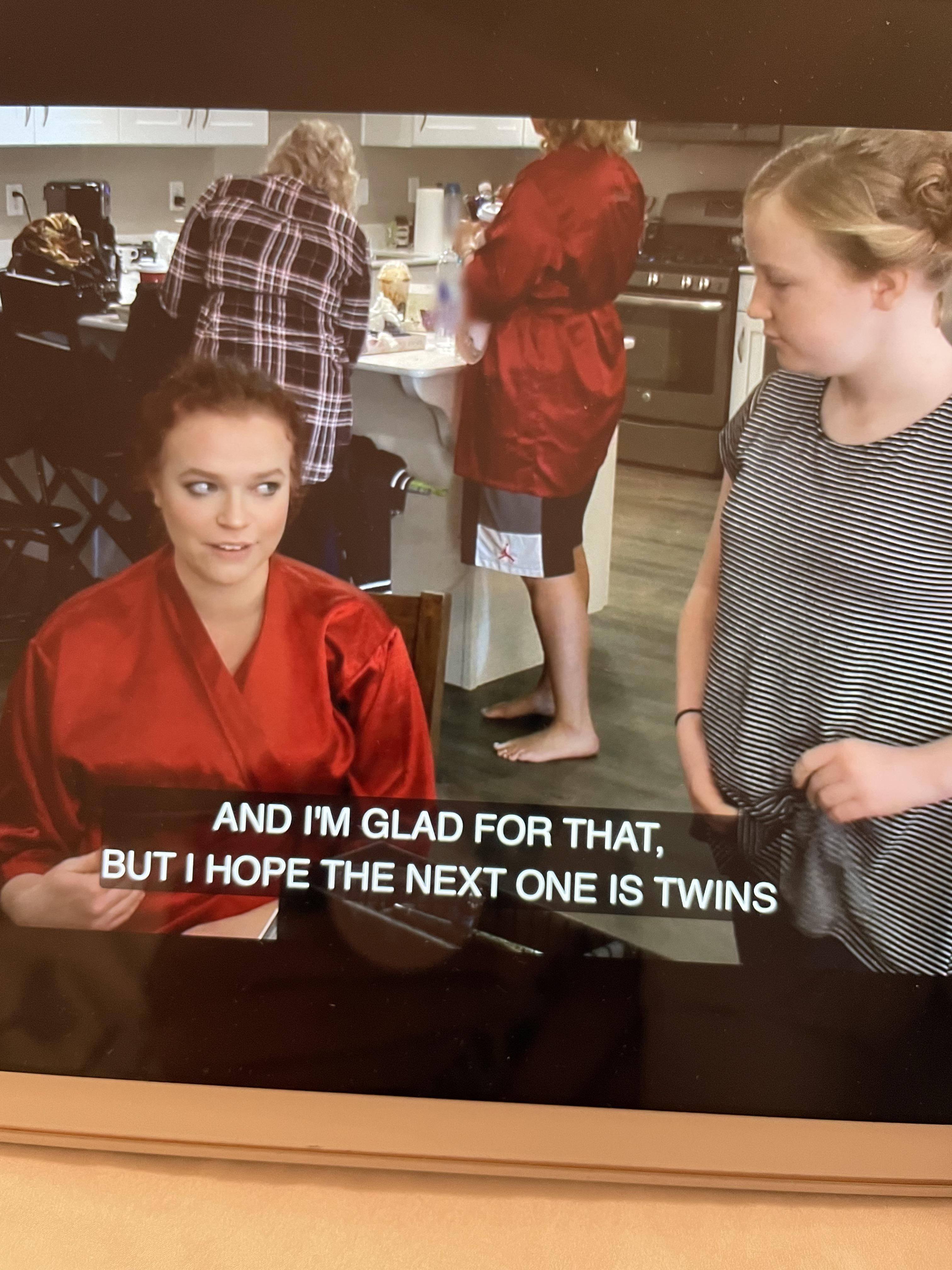 This made me wonder if Maddie is jealous of Mykelti being pregnant with