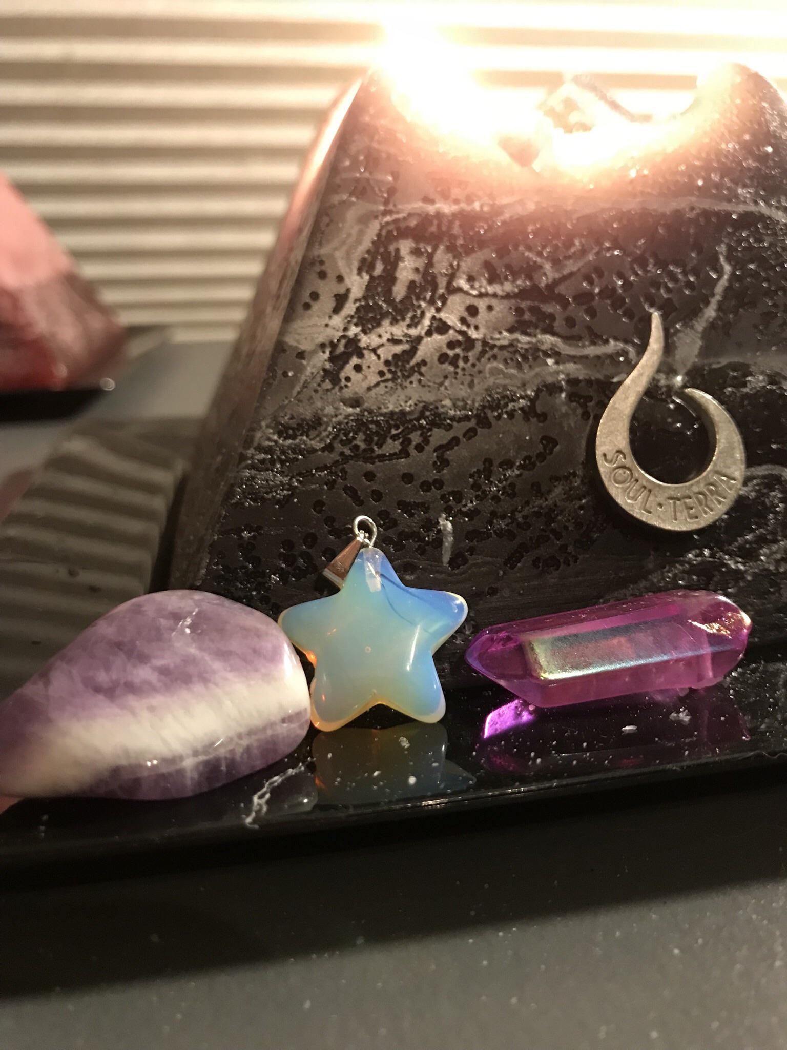 These crystals came out of my Soul Terra candle and I need help