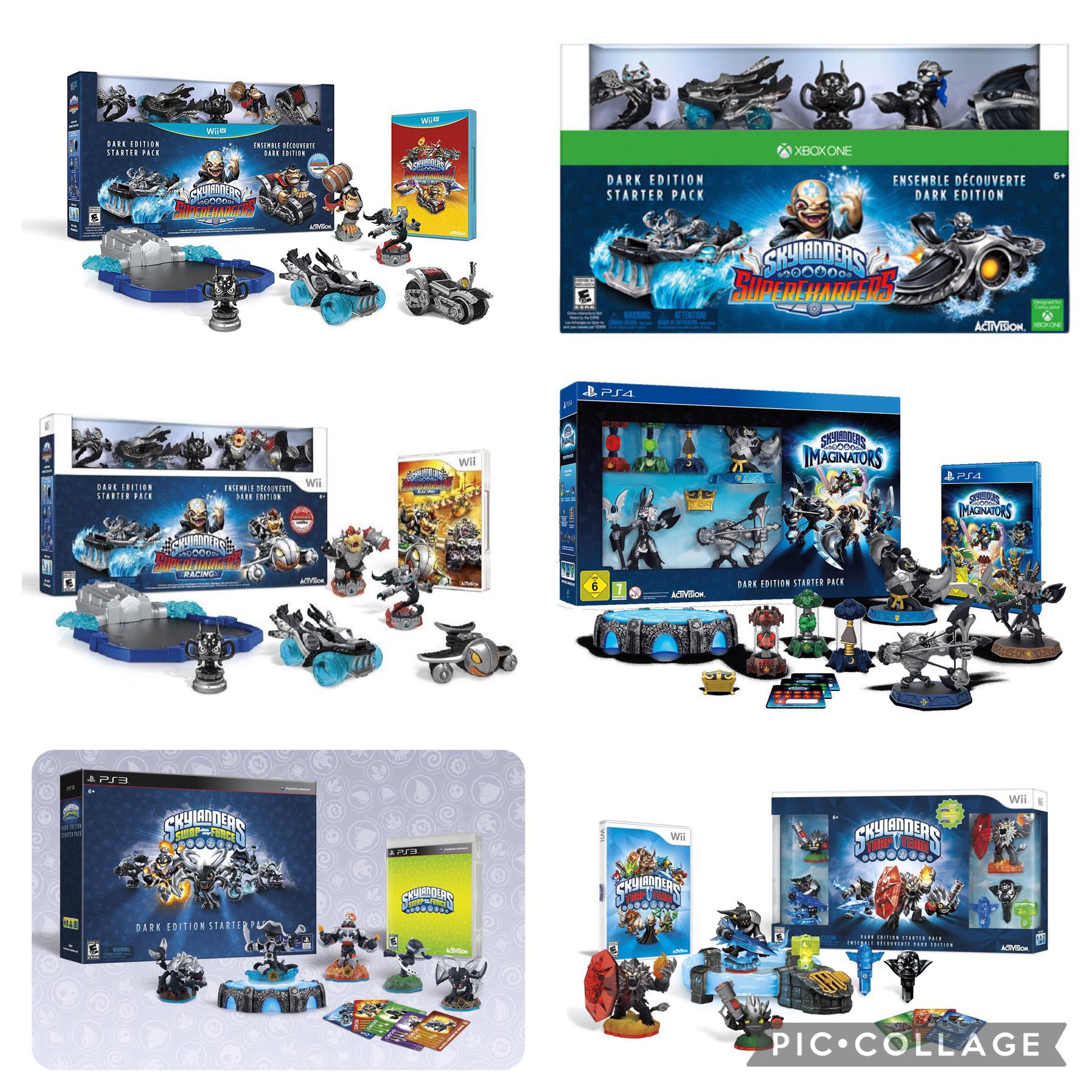 Skylanders Trap Team Dark Edition Wii