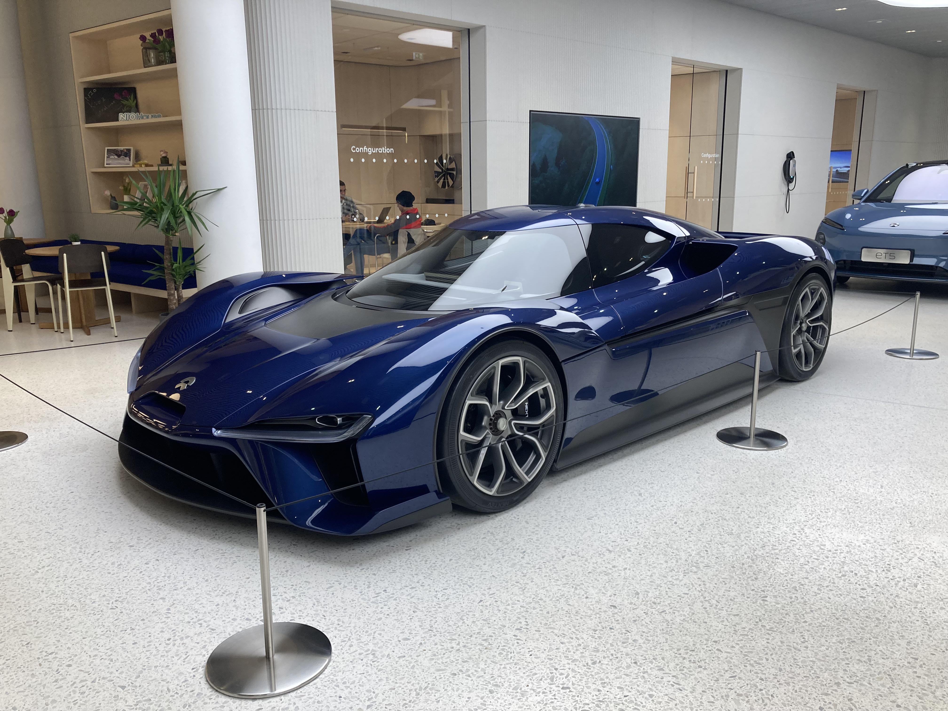 [Nio EP9] in their dealership in Berlin r/spotted