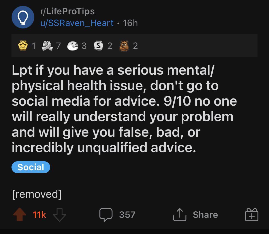 Common sense advice? Quick, bully them till they remove it r/Destiny