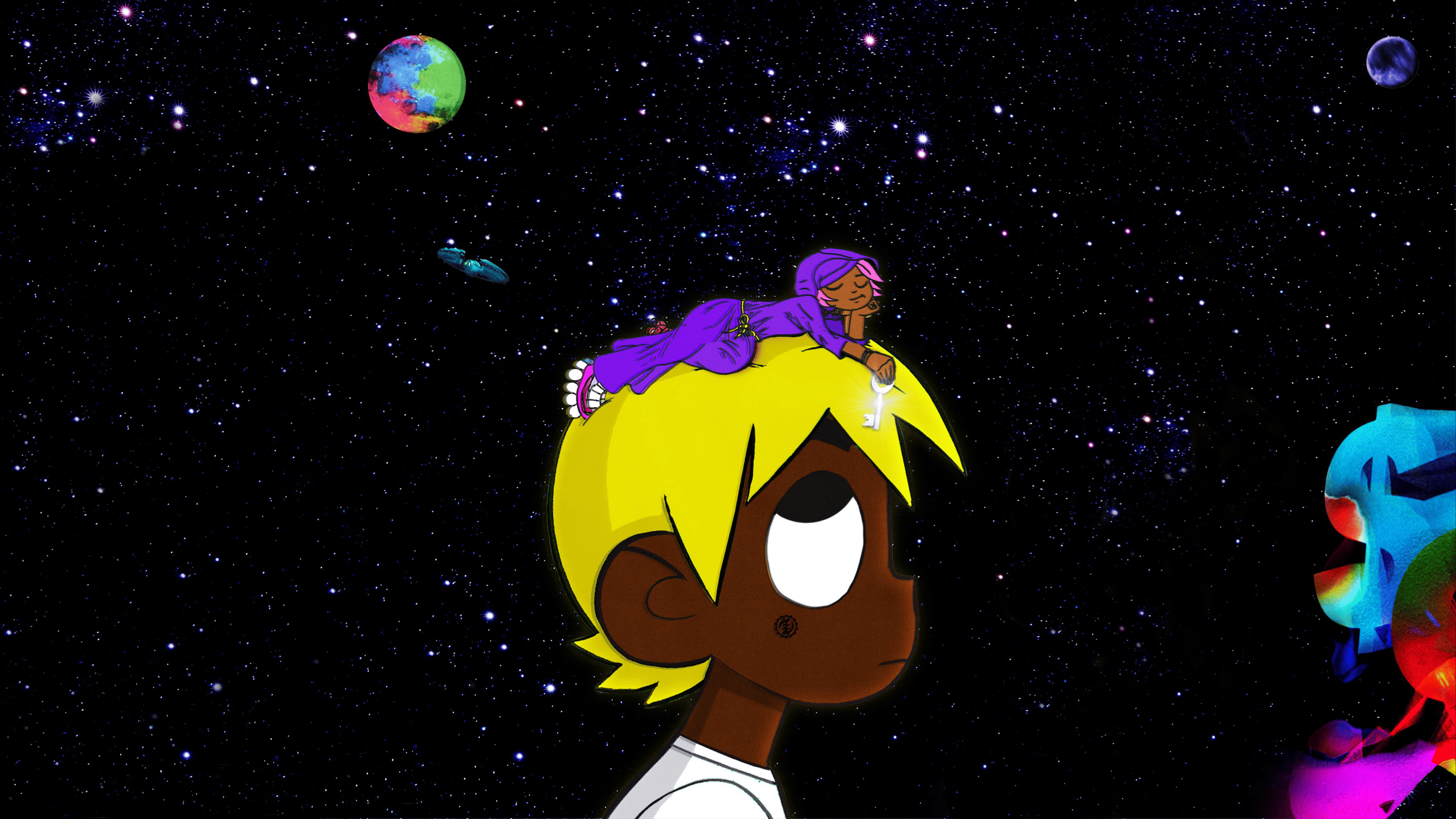 LUV vs. the world 2 4K Wallpaper liluzivert