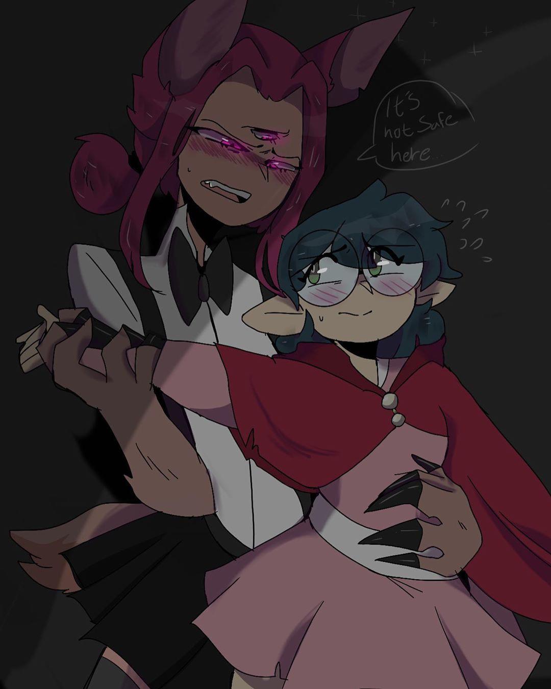 The big bad boscha and little red willow r/TheOwlHouse