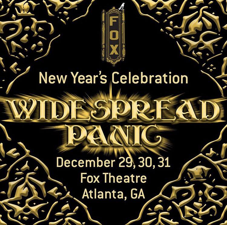 PANIC BACK AT THE FOX IN ATLANTA FOR ANOTHER NEW YEARS RUN r/jambands
