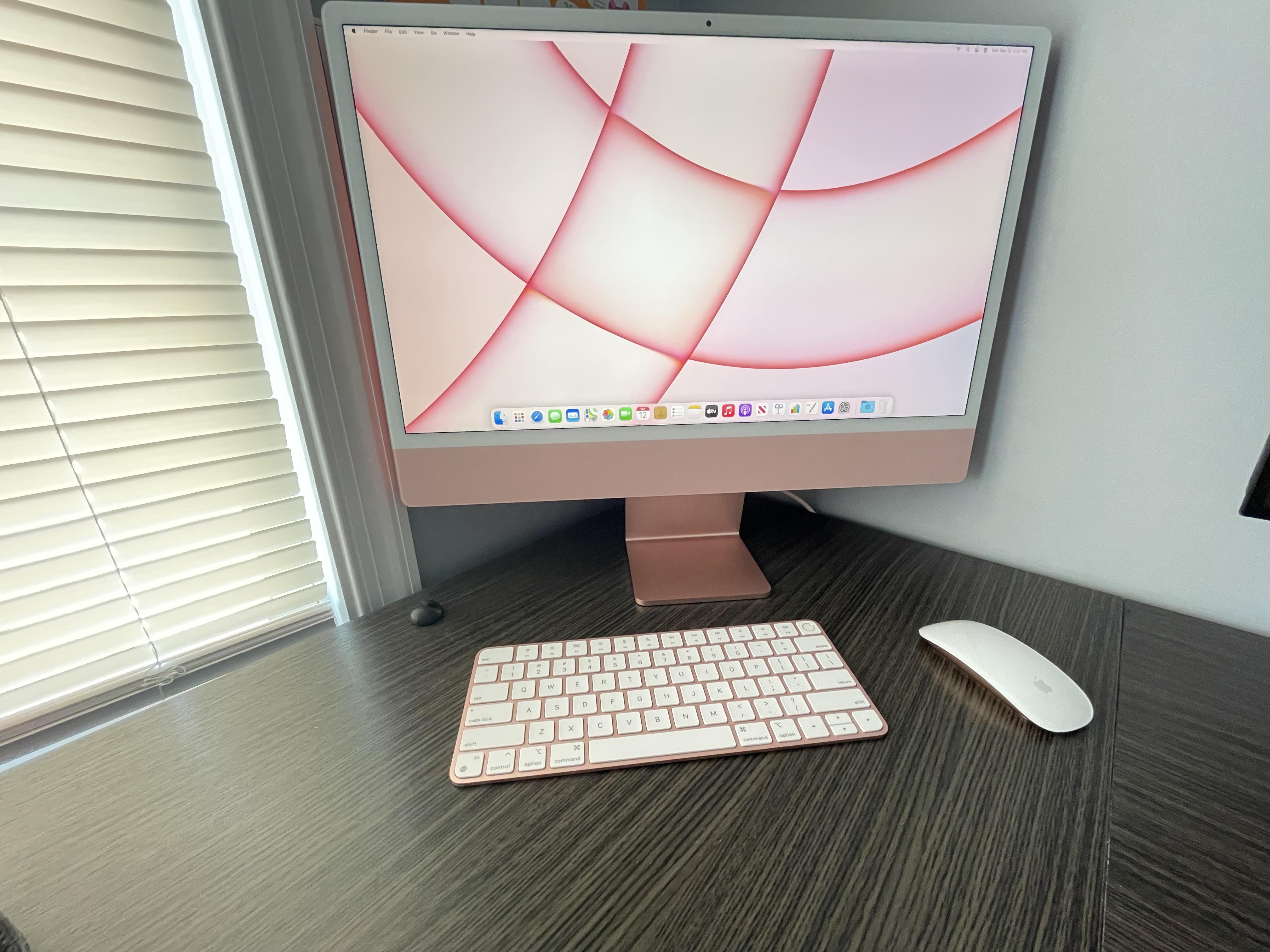 Tons of fun with M1! Got my 2021 Apple iMac in Pink today and boy is