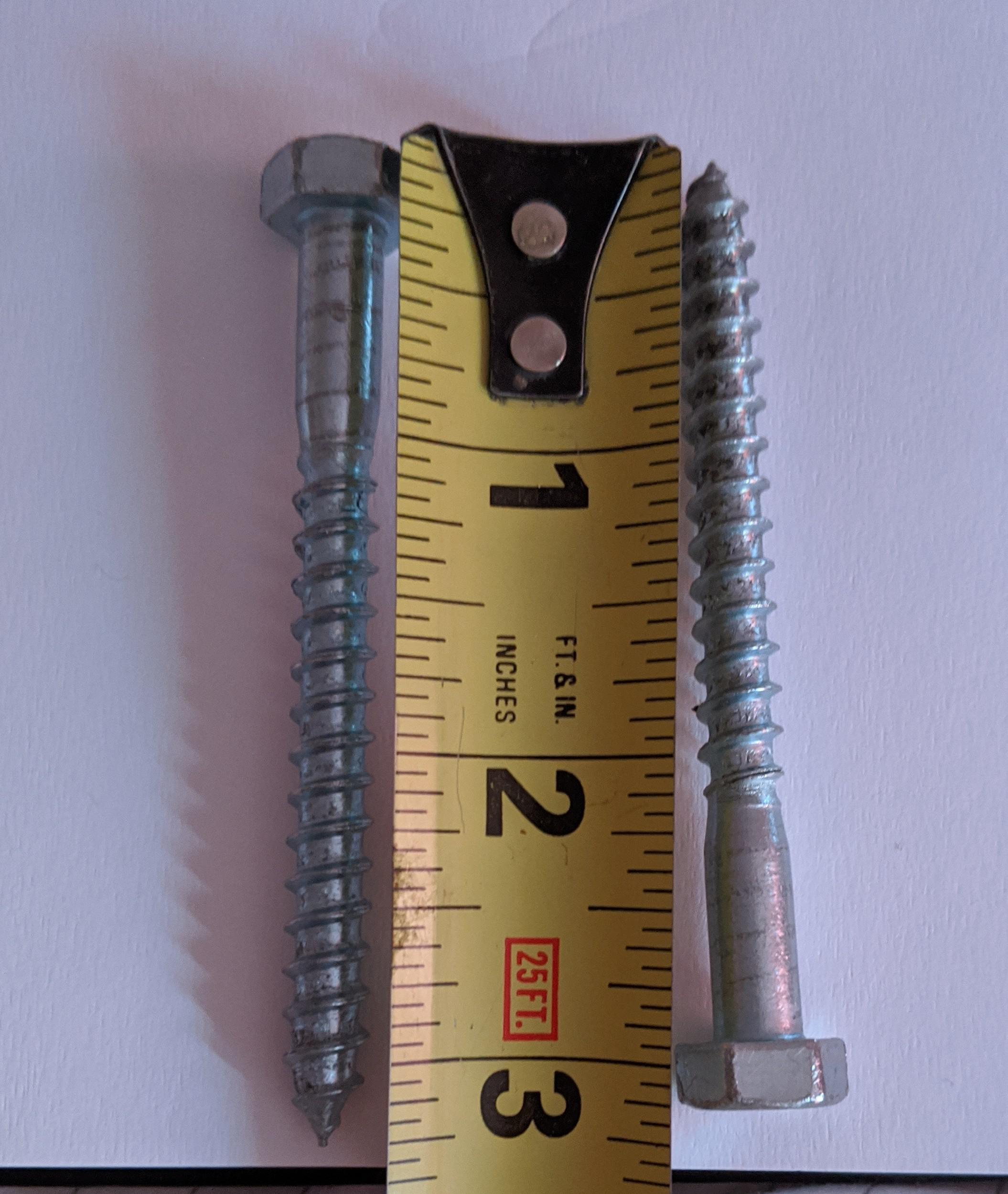 Is this a lag bolt or a hex screw? Do I need anchors when using these