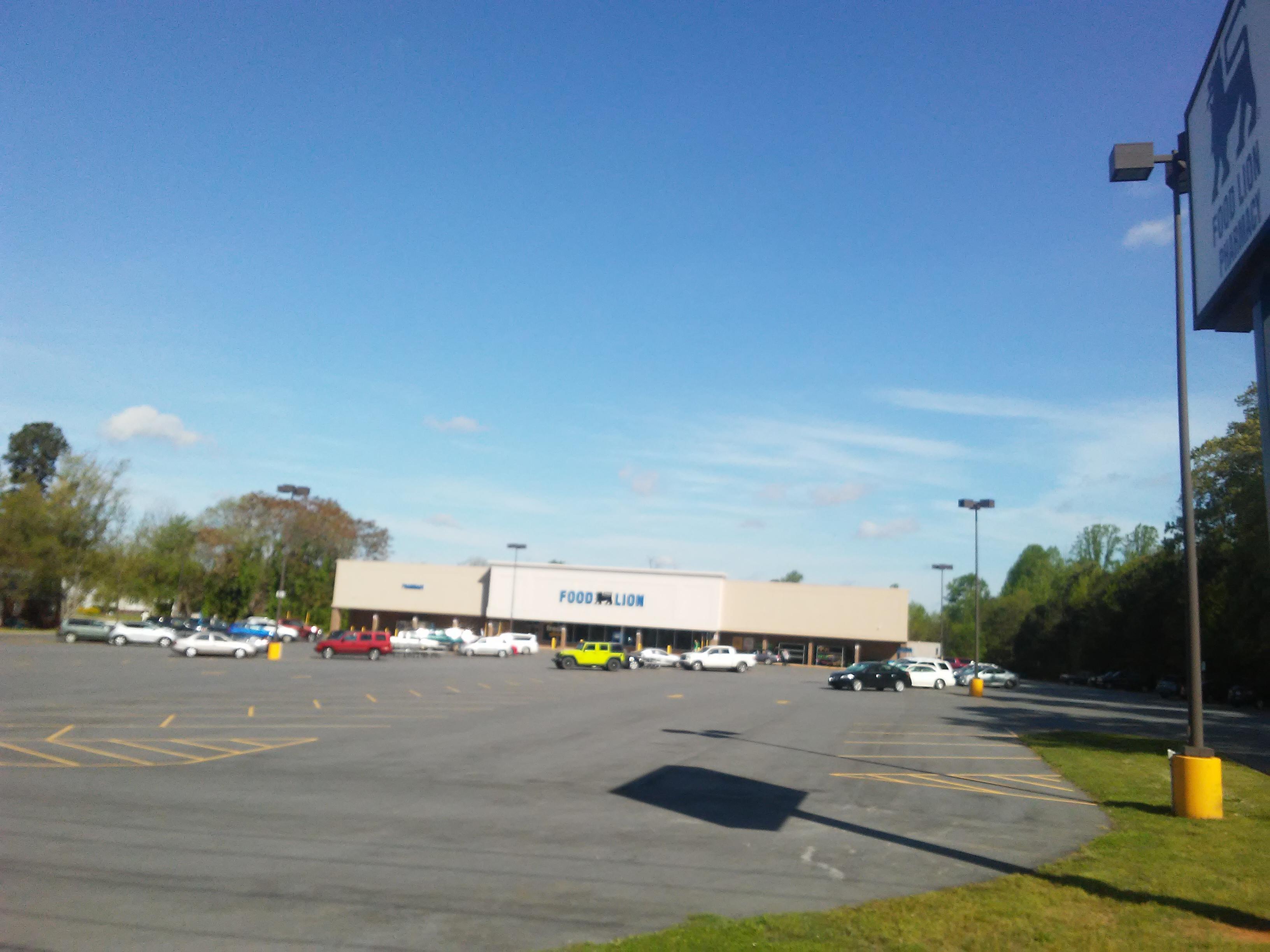 A Food Lion located on Main Street in China Grove, NC. Even with the