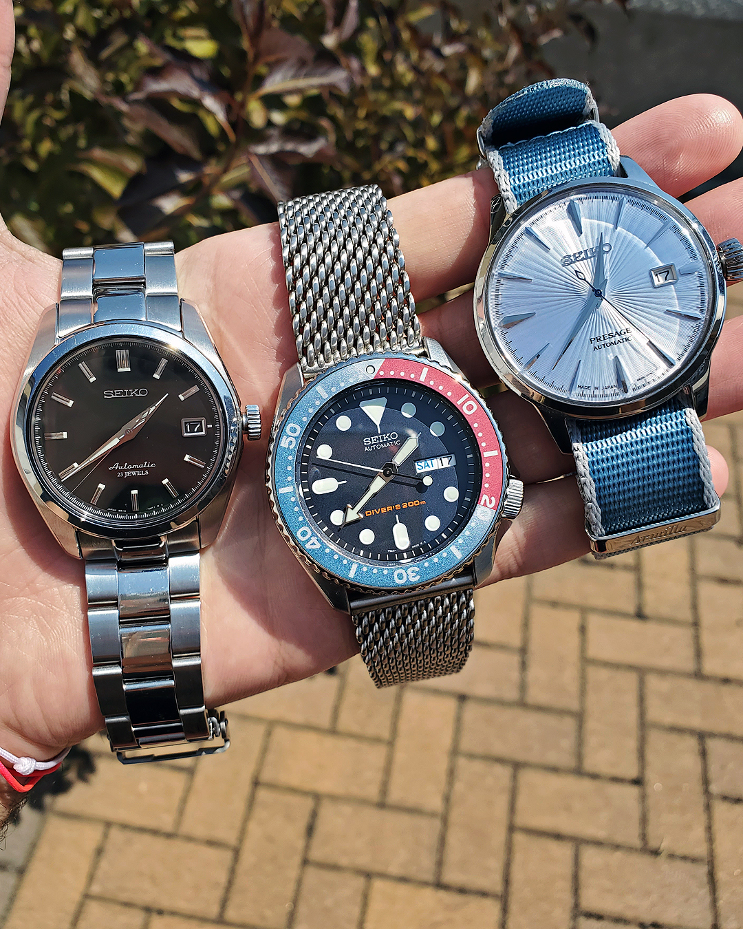 [Seiko] My 3 Watch Collection Under 1,000, What's Yours? r/Watches