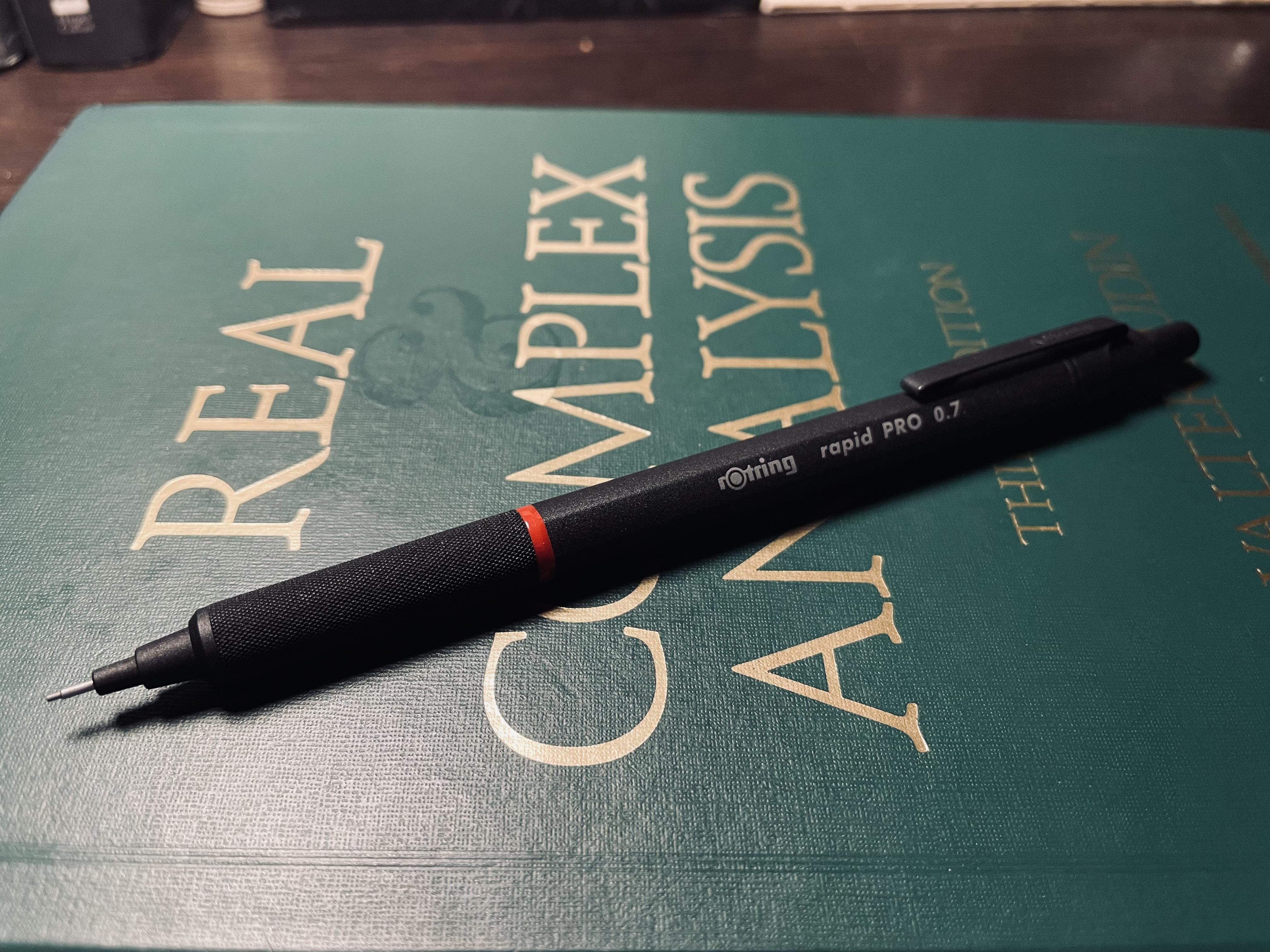 rOtring rapid PRO has a surprisingly bad mechanism! (see the comments