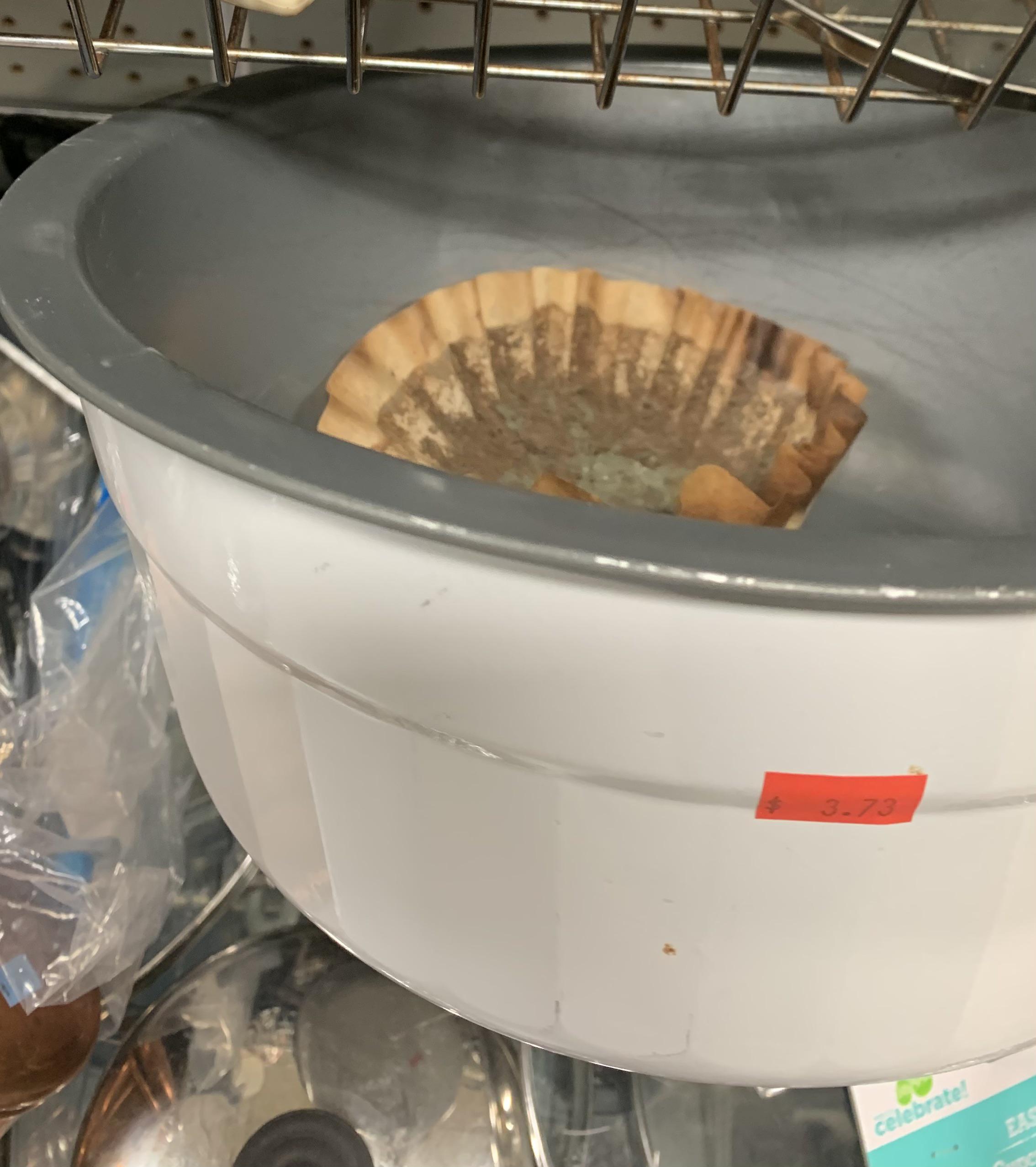 Goodwill sells used coffee grinds! r/ThriftGrift