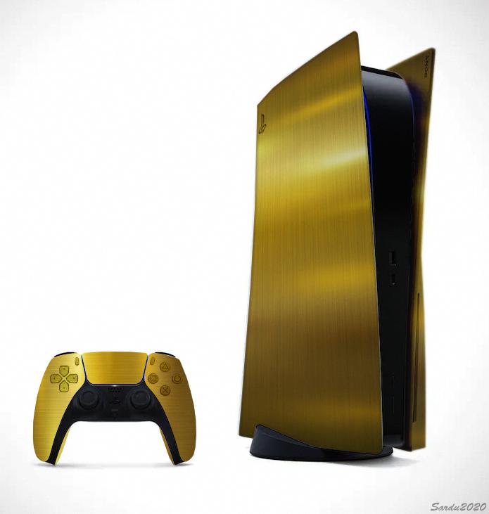 Here's a gold plated PS5 for no reason r/gaming