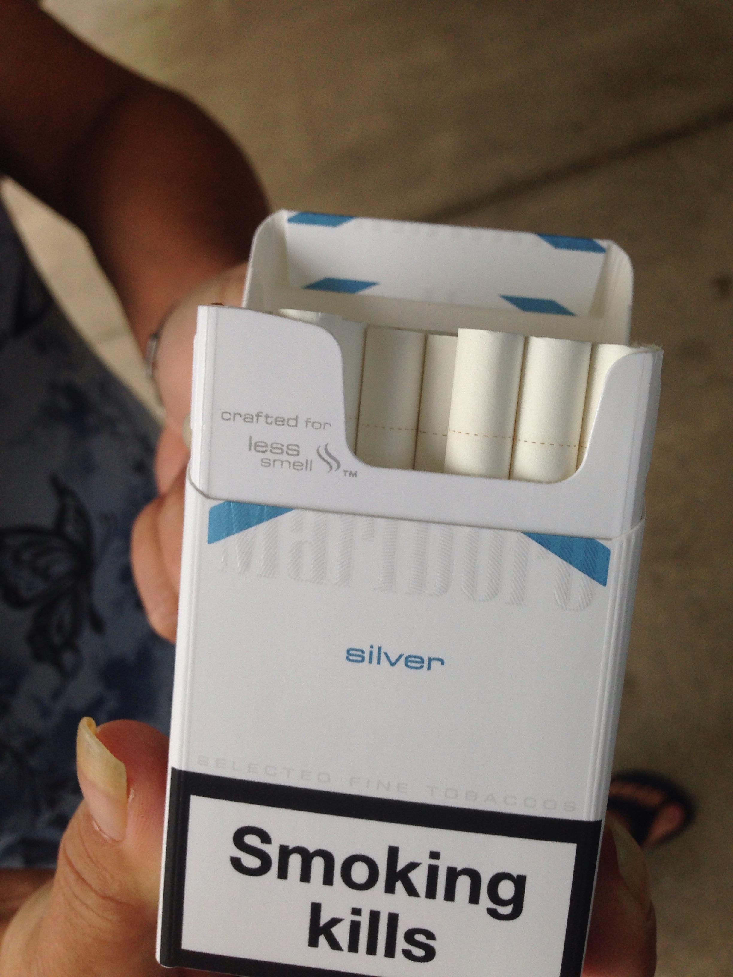 This pack of cigarettes were crafted to have less of a smell than an