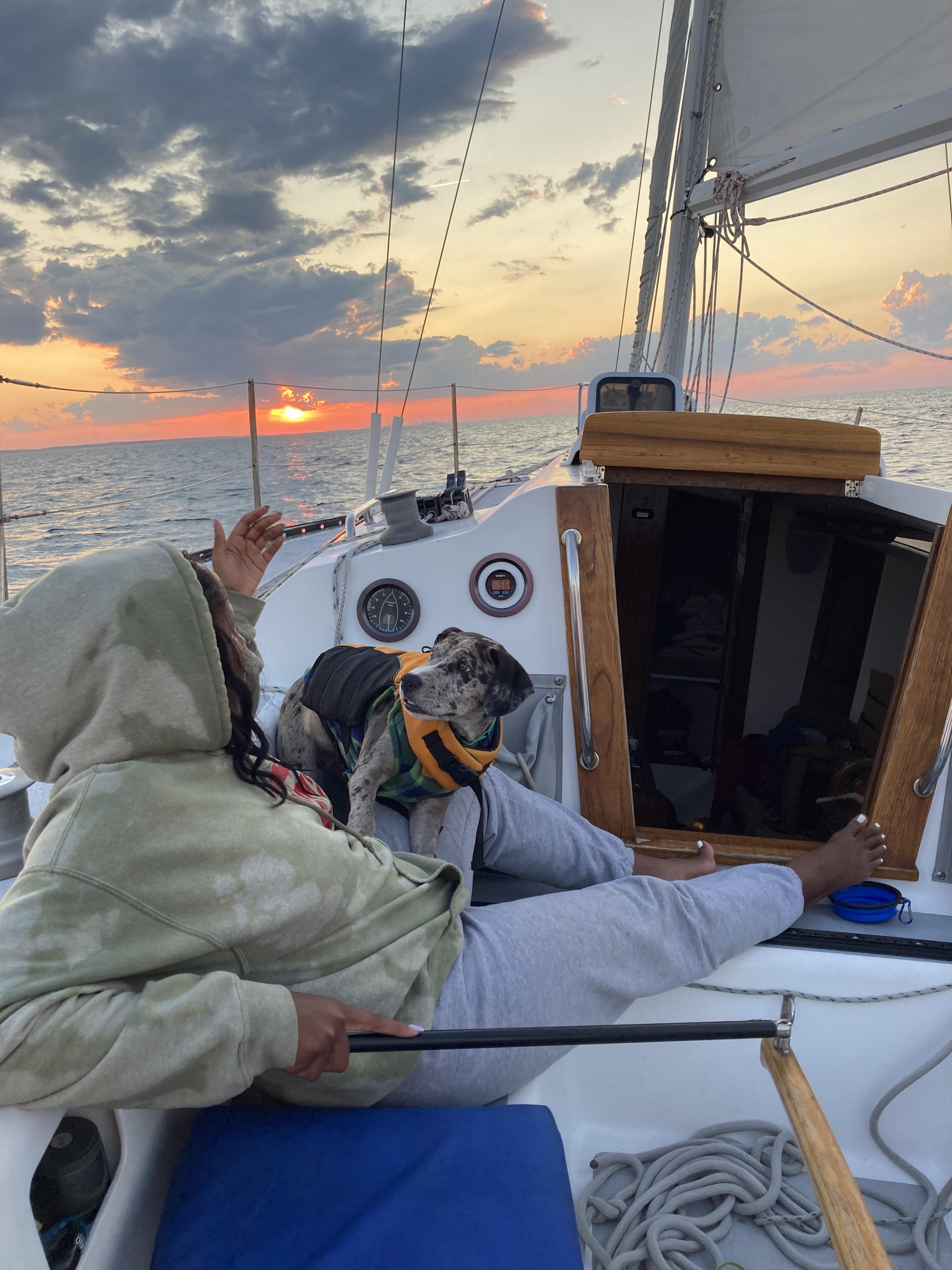 August 2020 on the way back to Boston from Provincetown... I miss sailing so. much. r/sailing