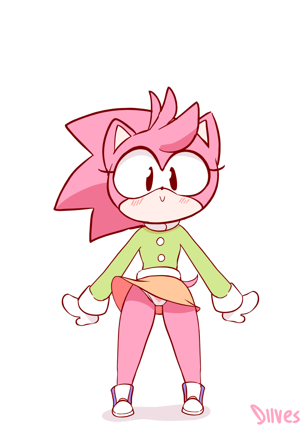 Classic Amy Rose : DiivesLewds