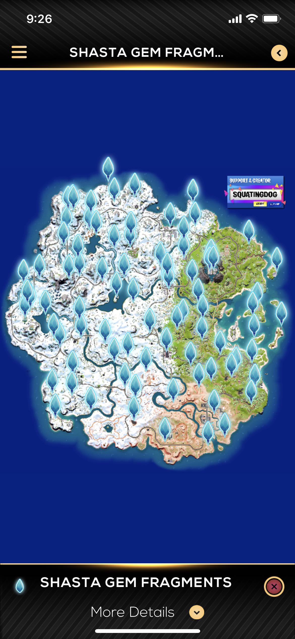 Shasta Gem Fragments guide (for unlocking her whole outfit) r/FortNiteBR