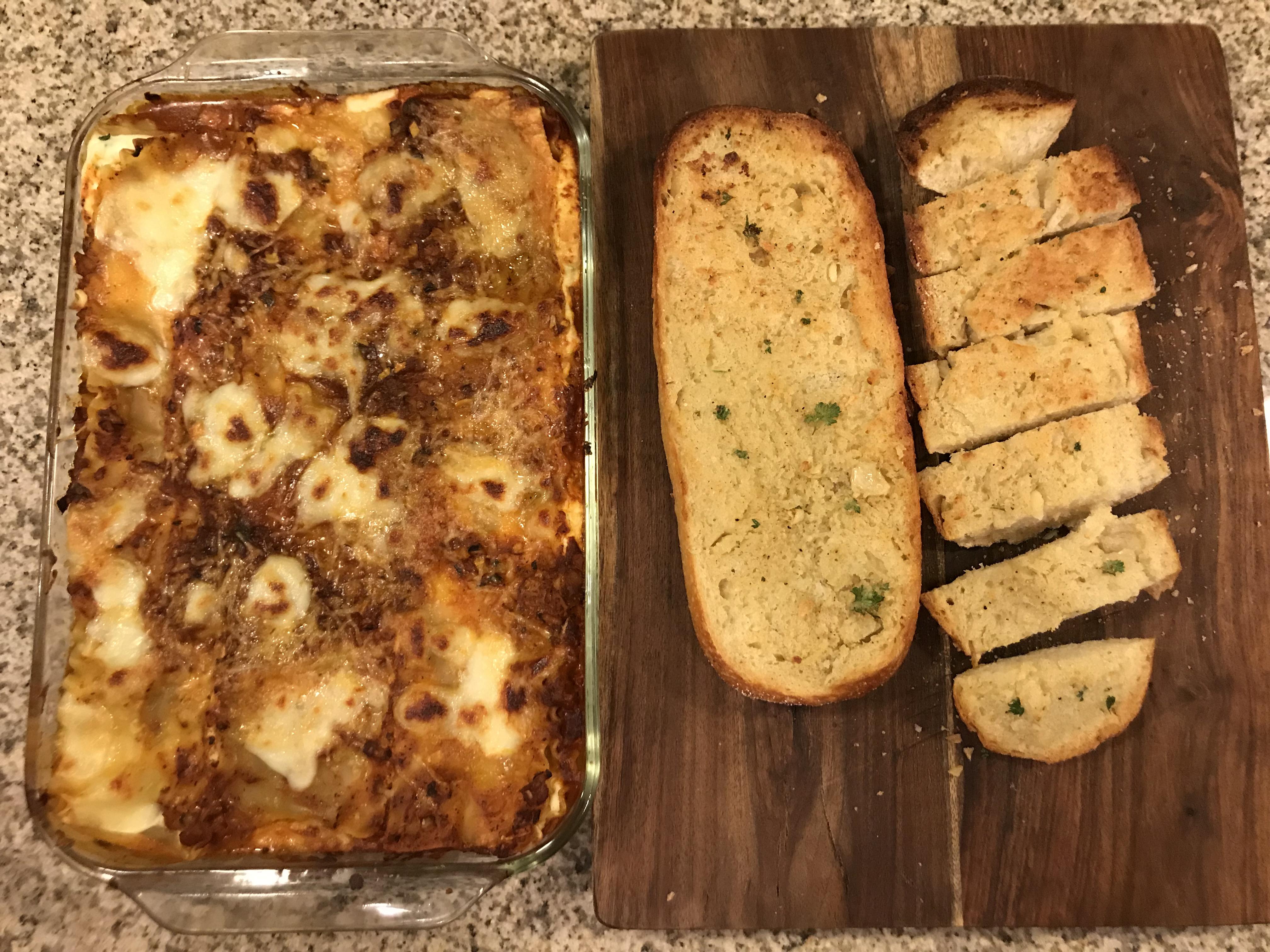 Garlic Bread Brisket Lasagna Recipe at Benjamin Parks blog