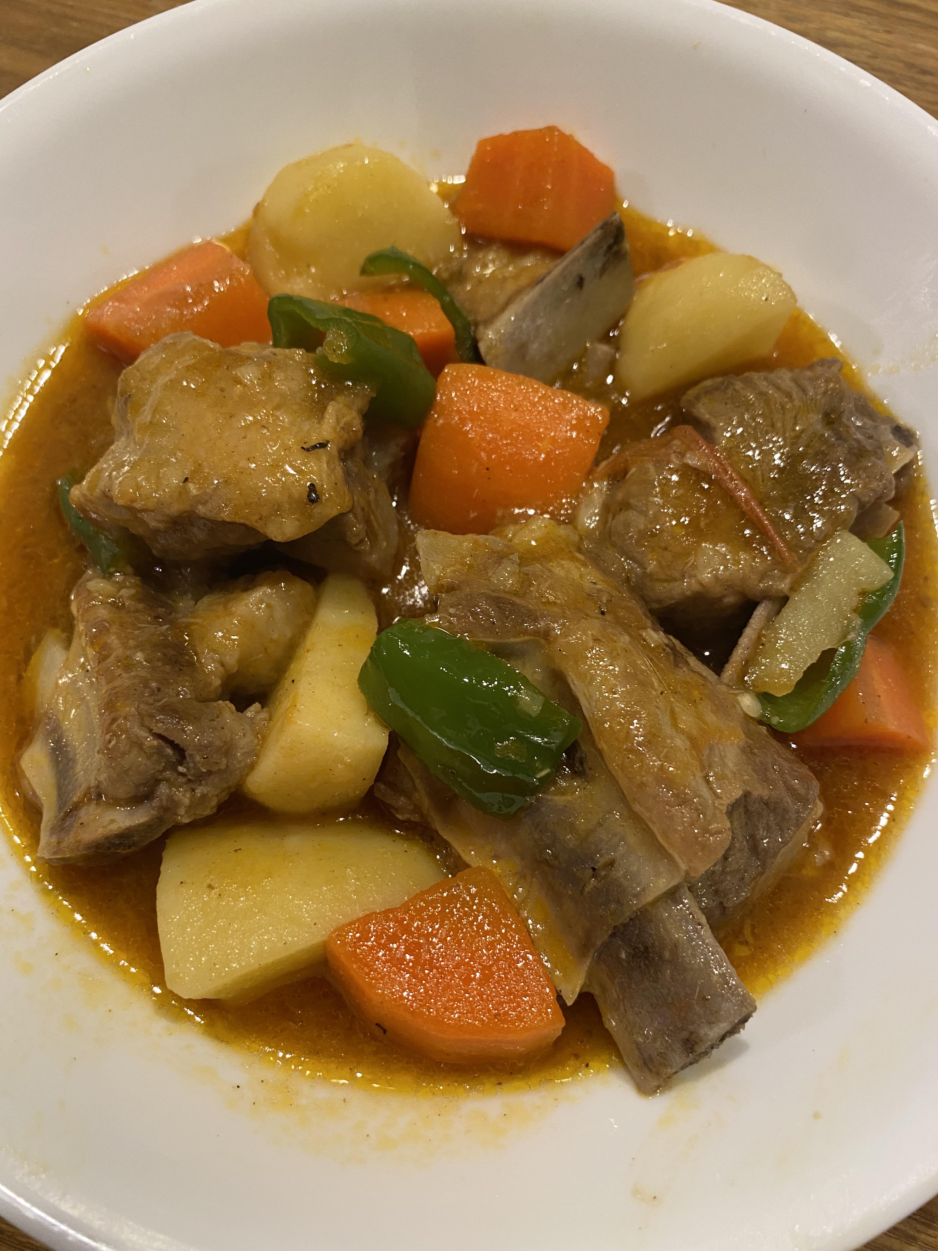 Spare Ribs Caldereta r/filipinofood