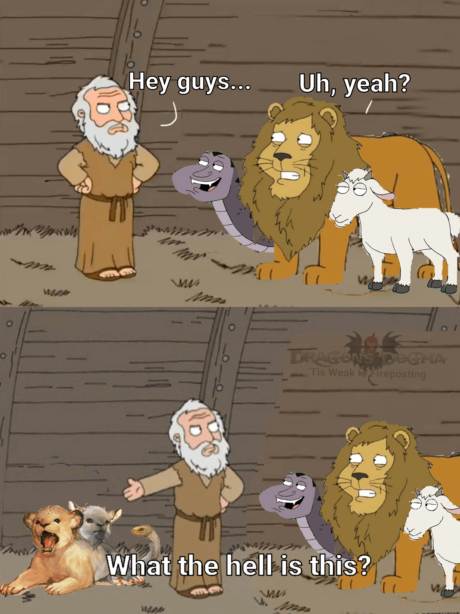 Chimera origin story... pls hire my pawn... Xbox Name Jaken Mage