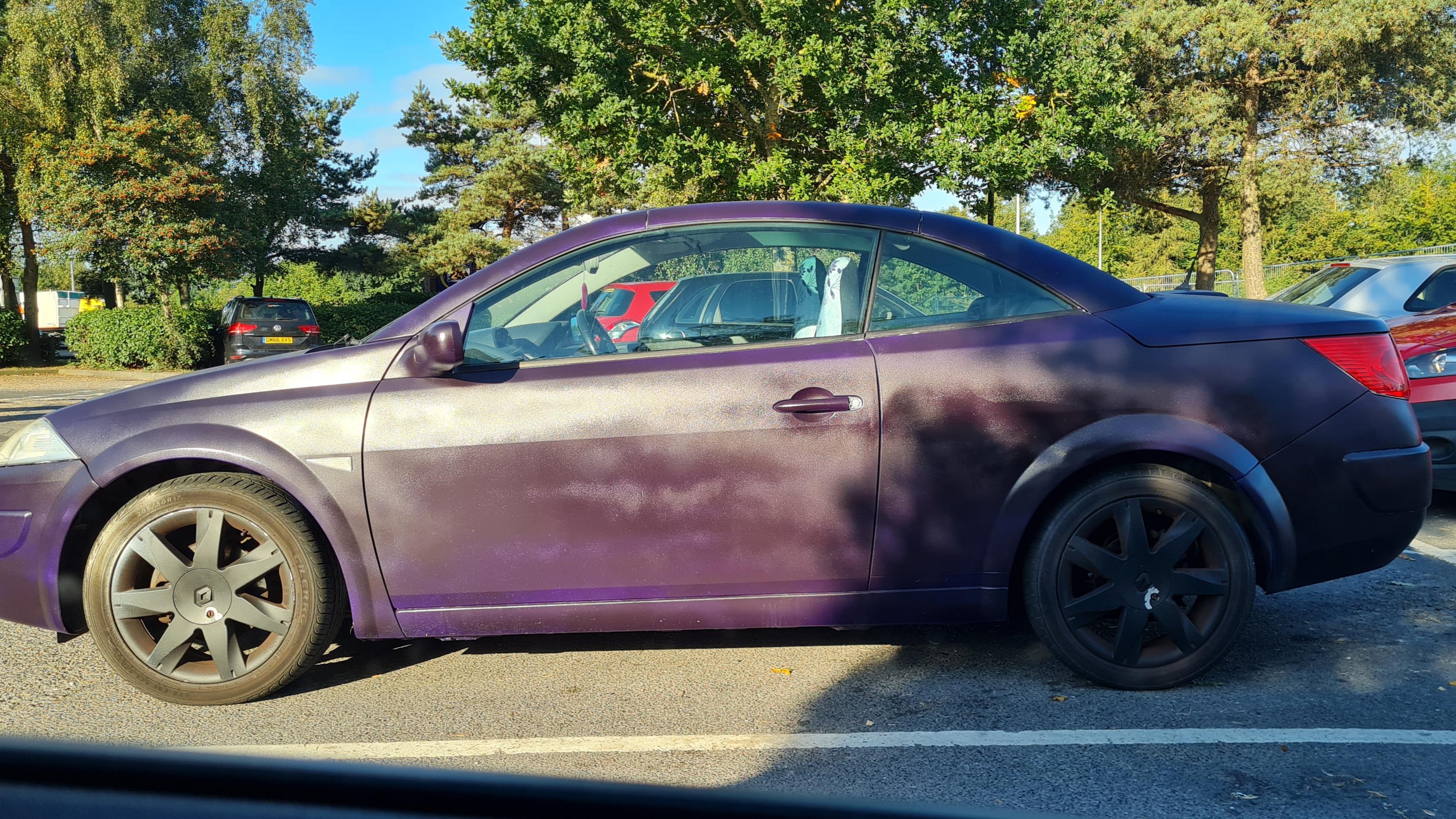 I'm guessing that's a DIY paint job r/Shitty_Car_Mods