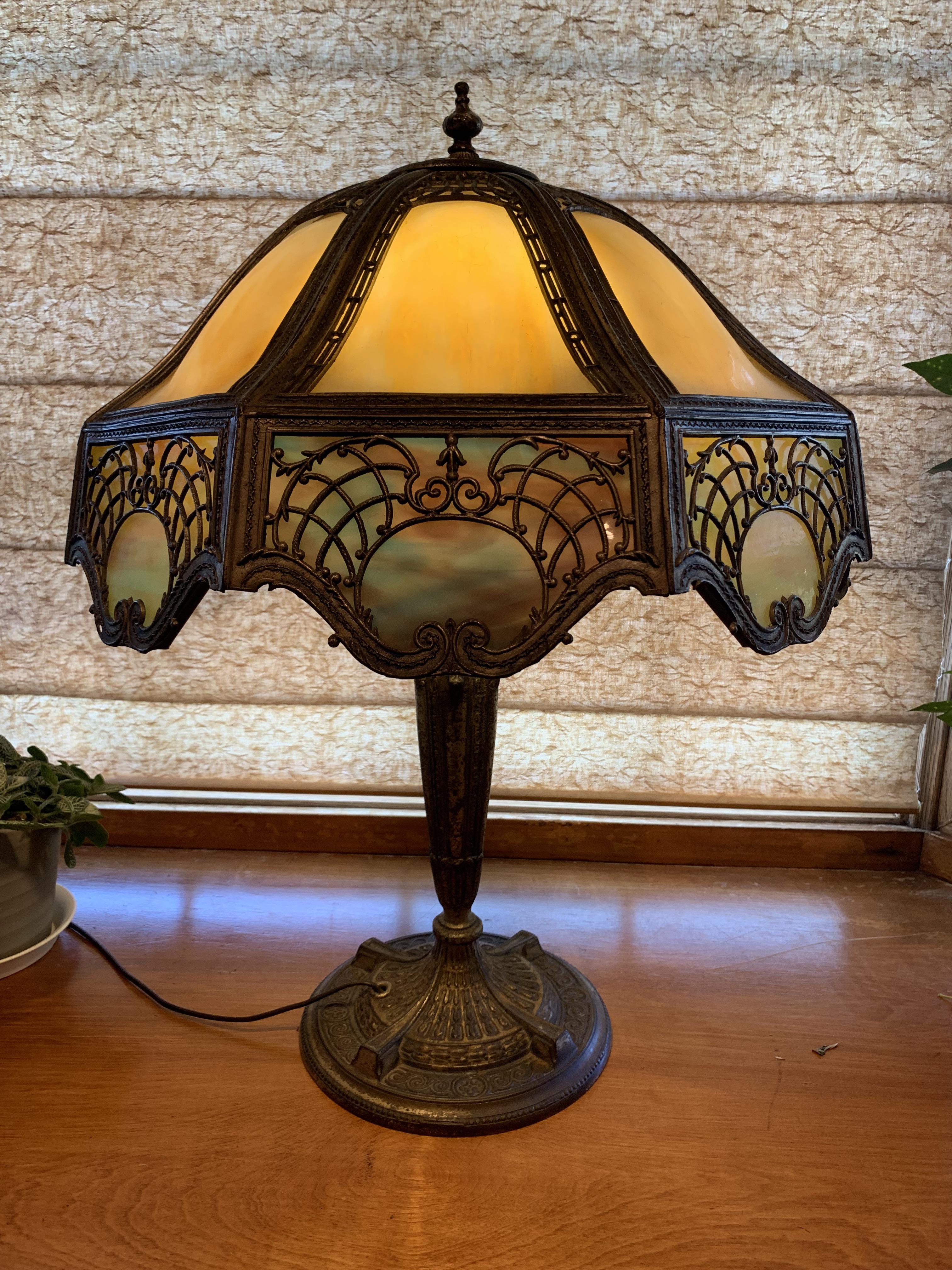 Does anyone know anything about this lamp? It was my great grandparents