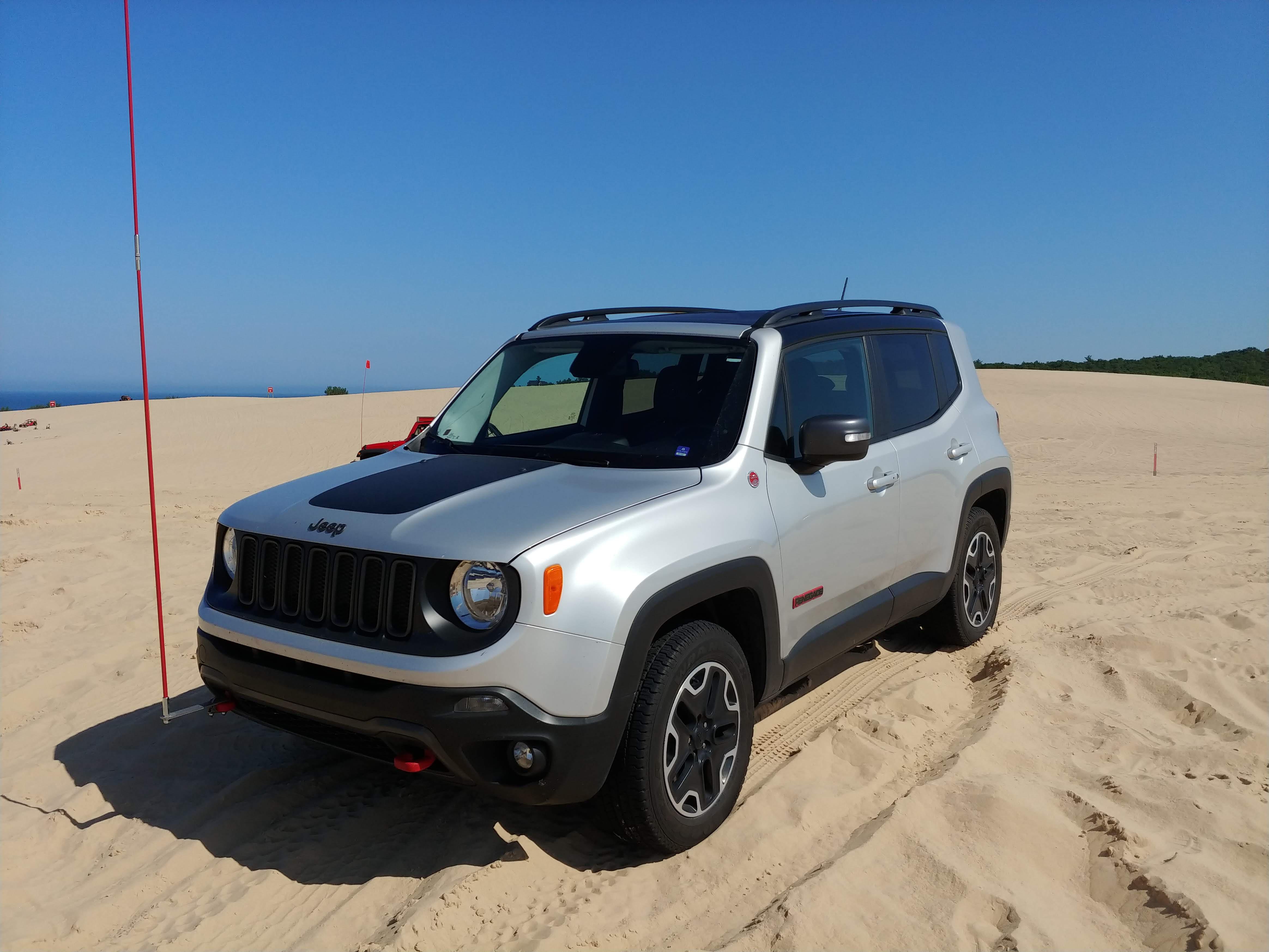 Conquered the Silver Lake Sand Dunes off Lake Michigan r/JeepRenegade