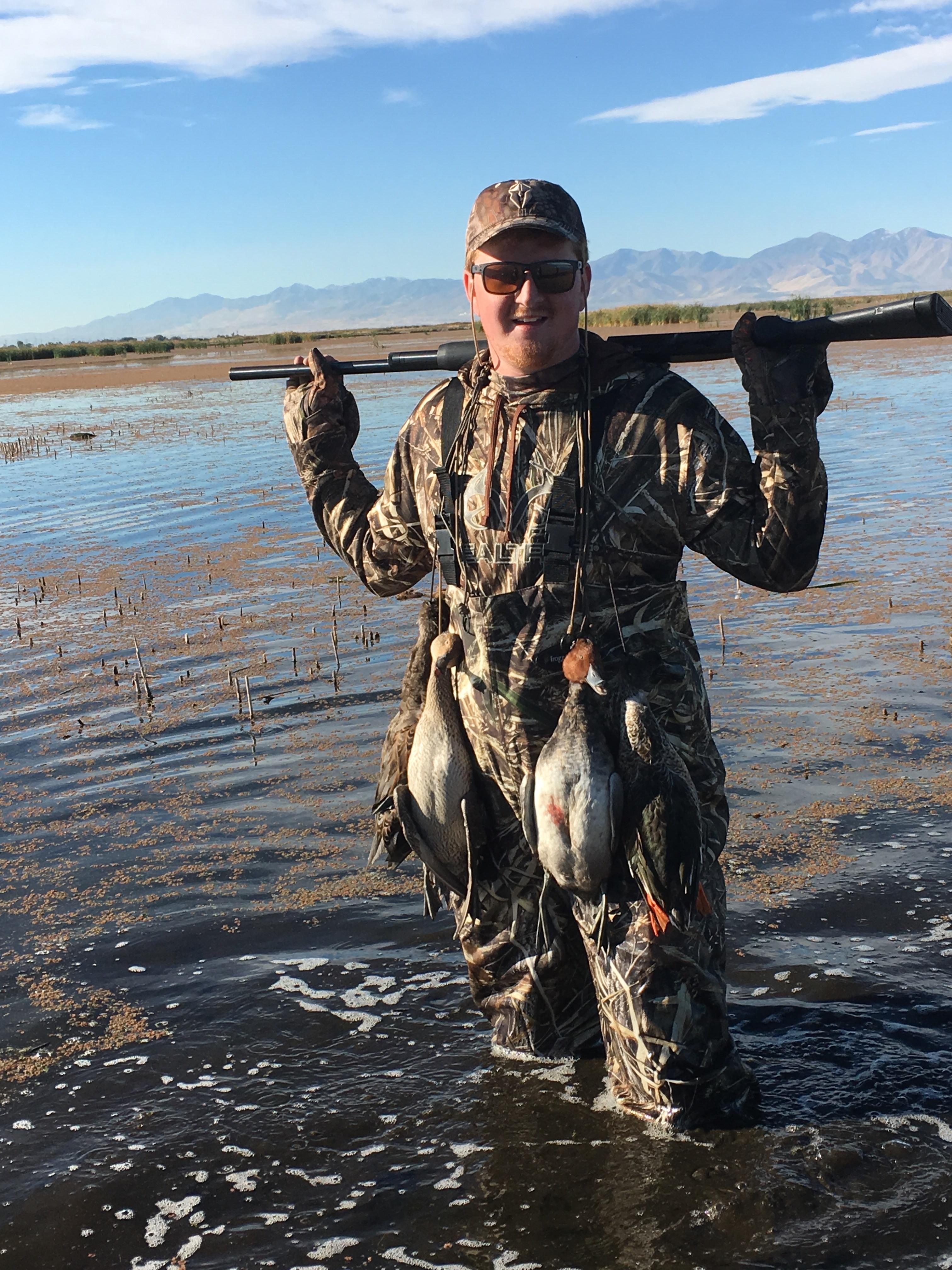 First time I’ve done well duck hunting. Utah opener. Willard bay r/Hunting
