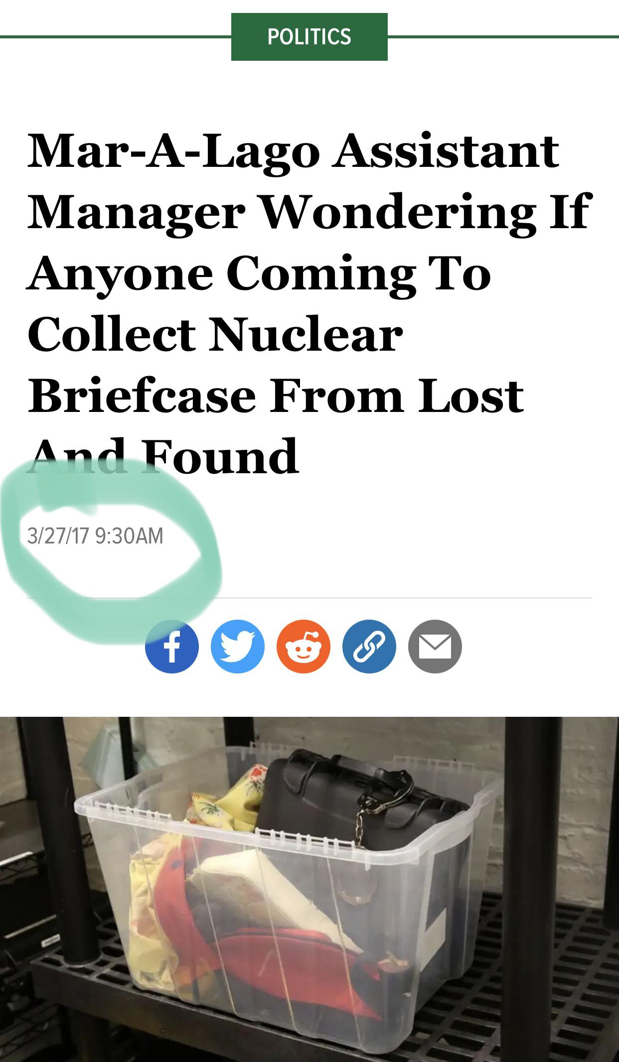 The Onion, dead on…in 2017. r/PoliticalHumor