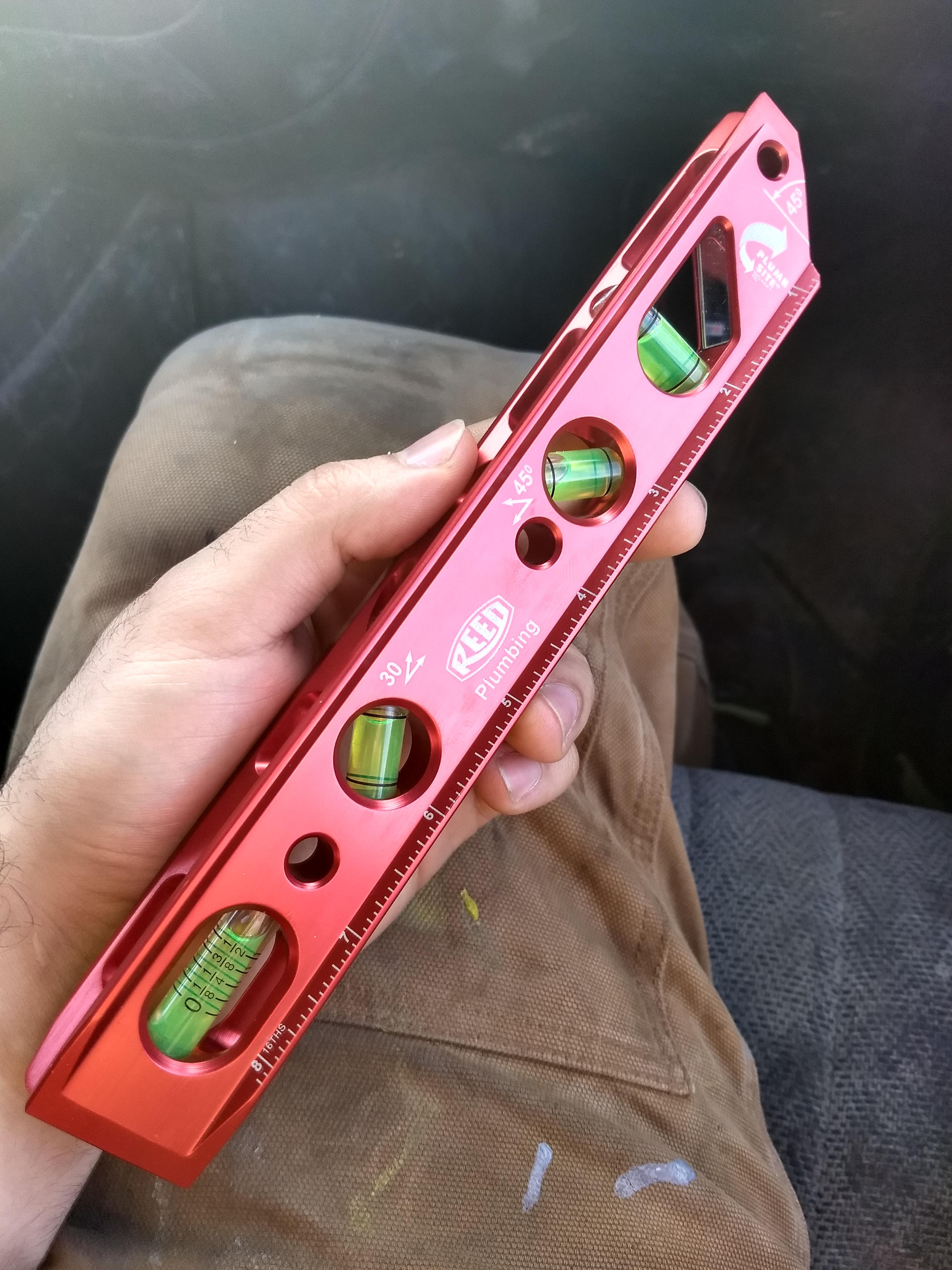 NTD Reed plumbing level to replace my RIDGID. This thing feels super