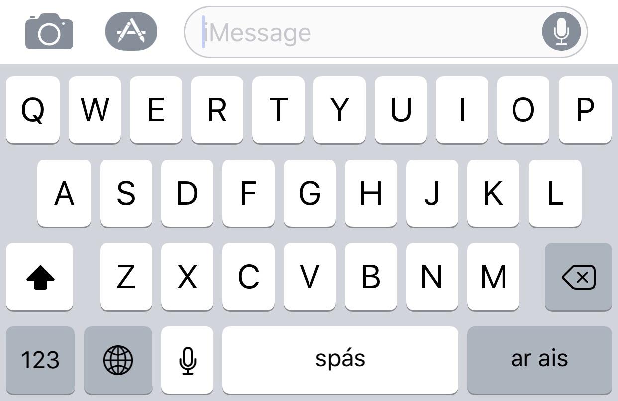 iOS 11 beta 1 brings a native Irish keyboard to the iPhone and other apple products I reckon