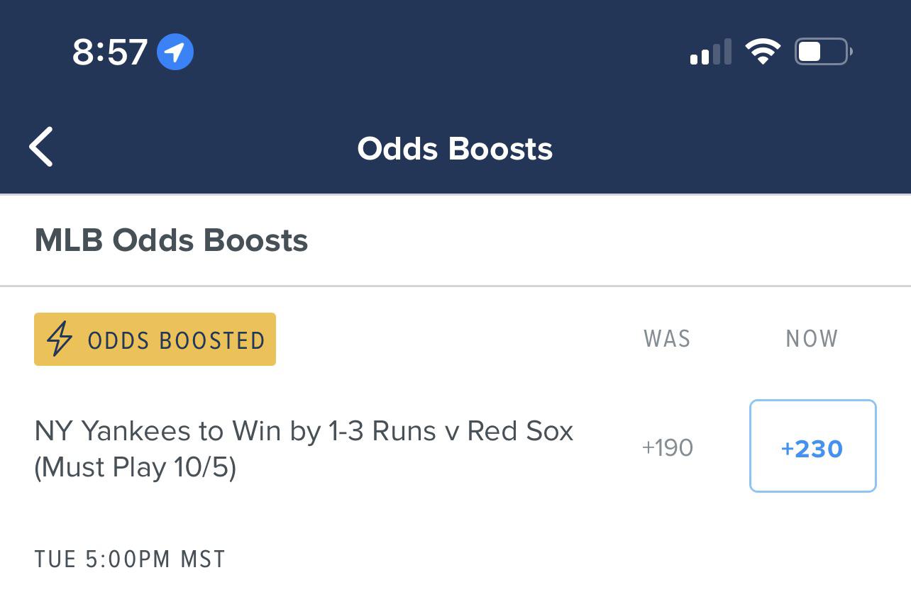 I don’t really bet on baseball, is this a good boosted bet? r/fanduel