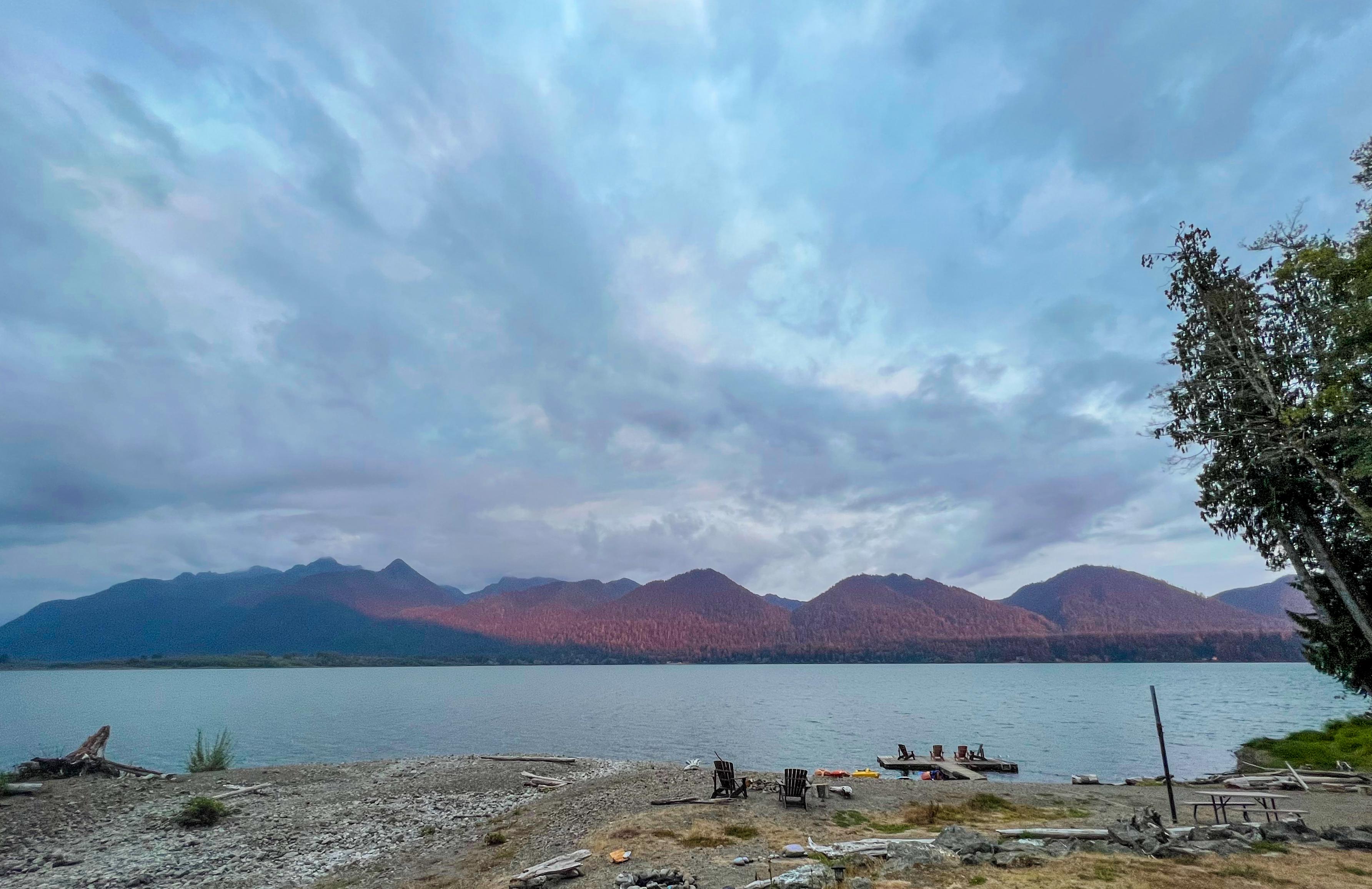 Lake Quinault, Washington Looking East r/Washington