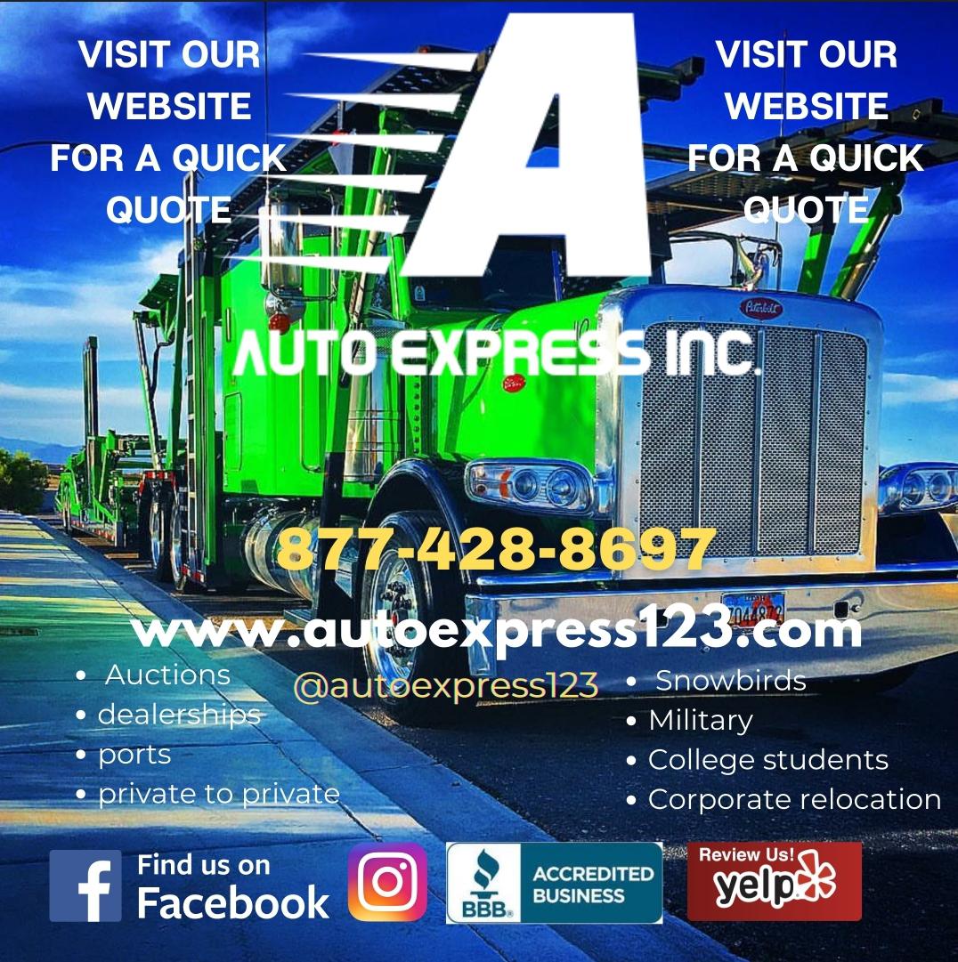 The Best Service in Auto Transport is Auto Express. Give us a Call or