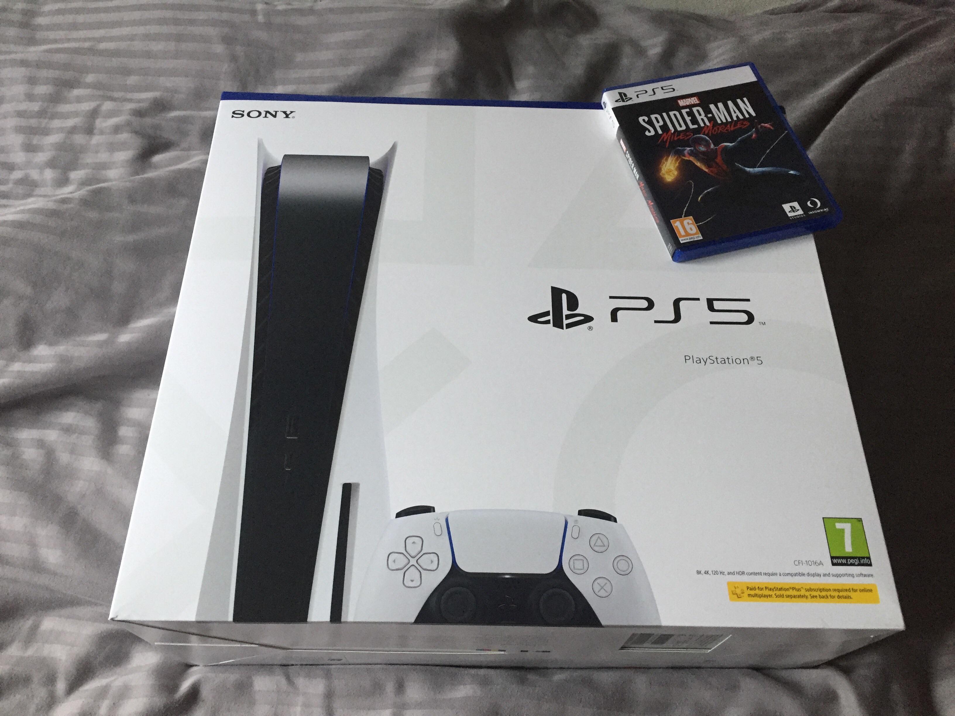 Just got my ps5 today!!!! r/playstation