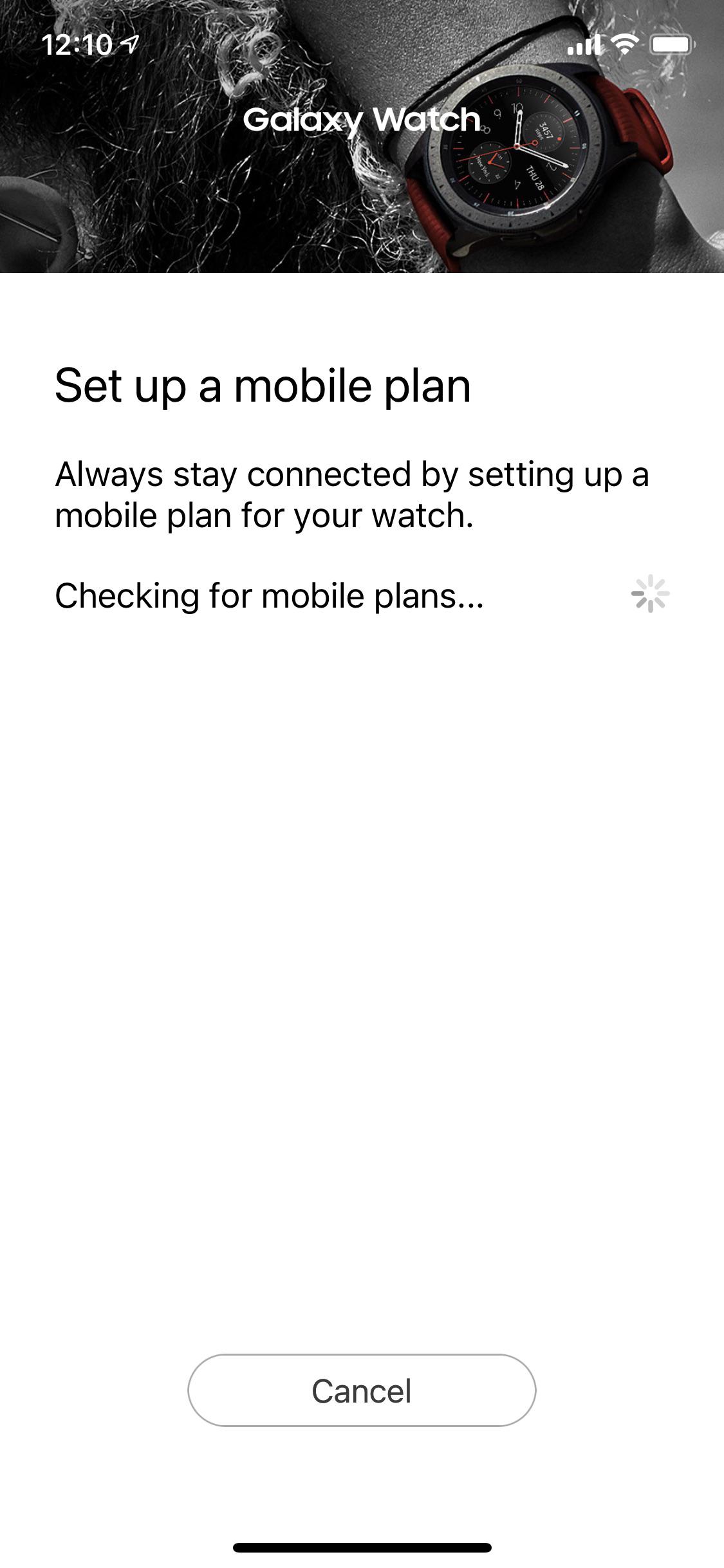 eSIM data plan activation problem. Keeps spinning with no QR code scan