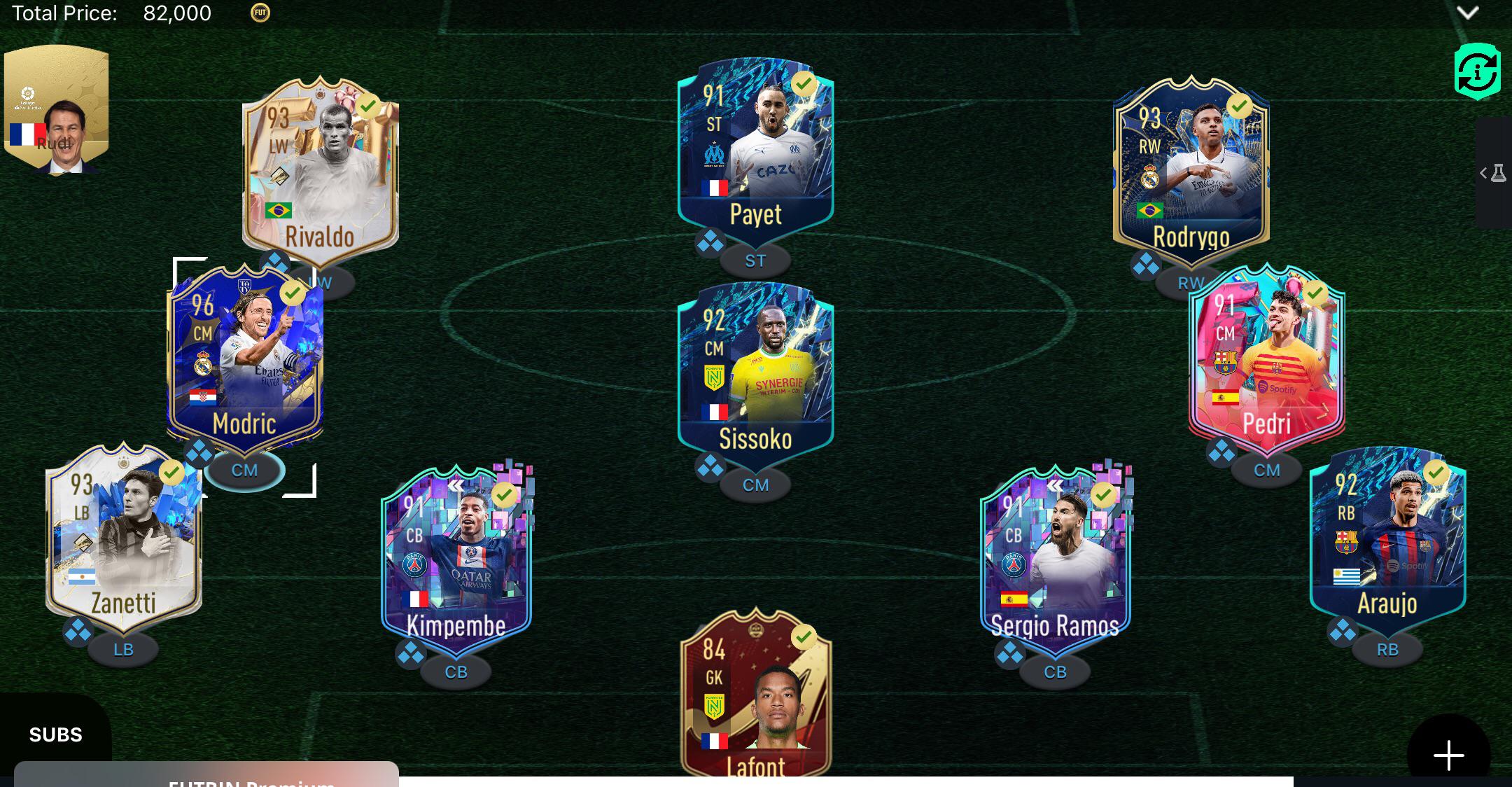 best formation ingame? r/fut