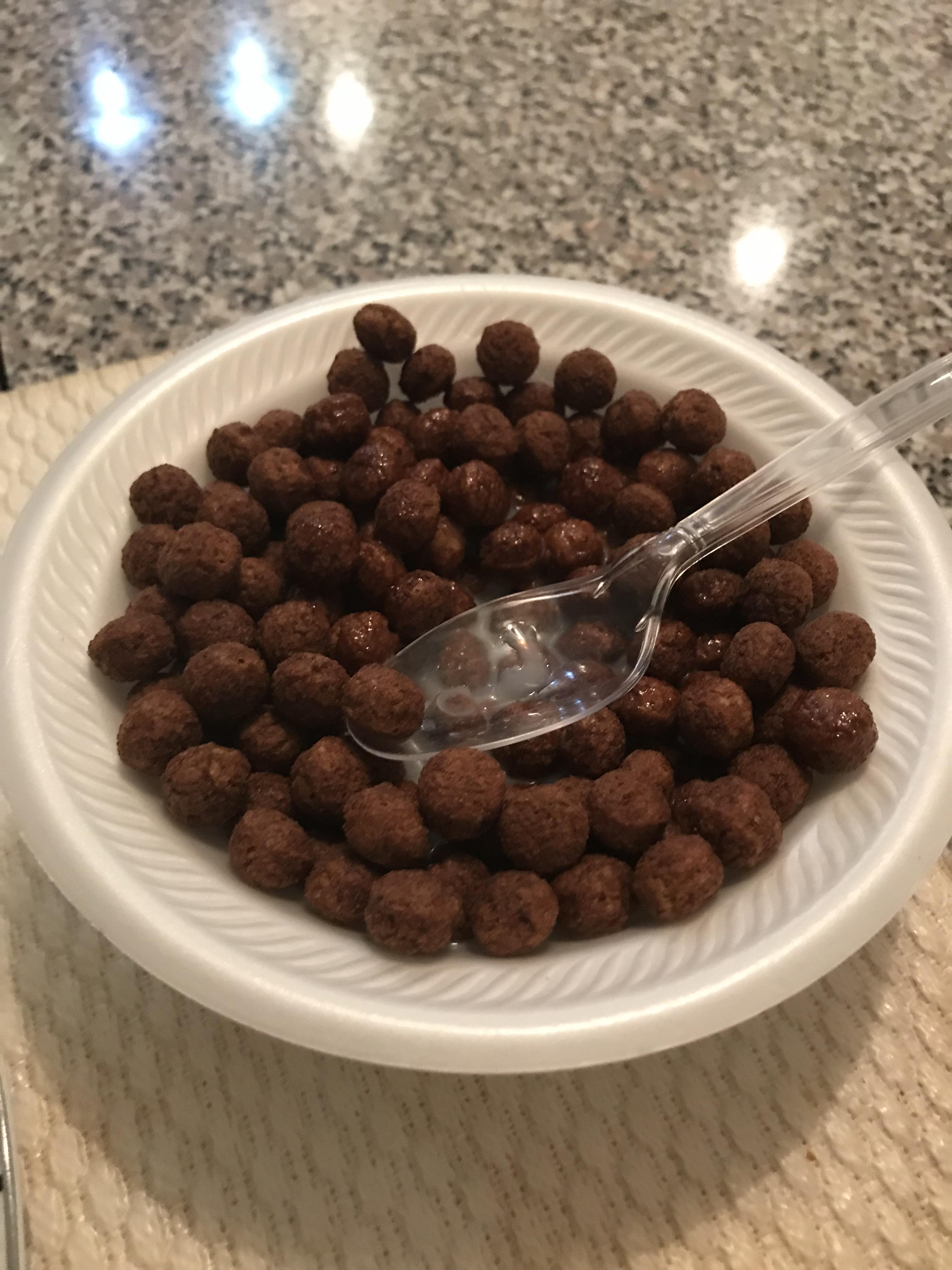 One mustn’t the simple pleasures in life...including eating a