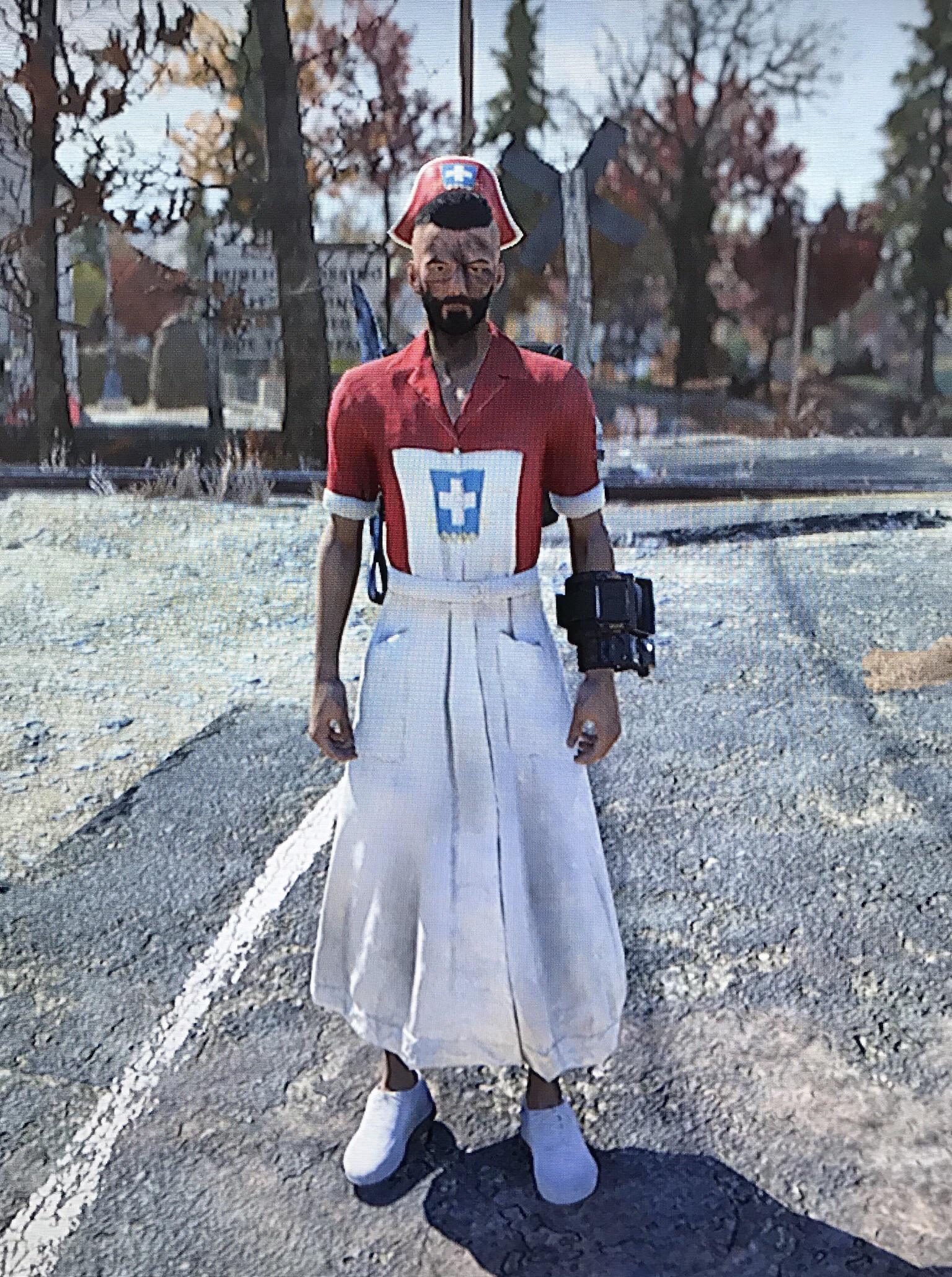 [Price Check] Red asylum outfit r/Market76
