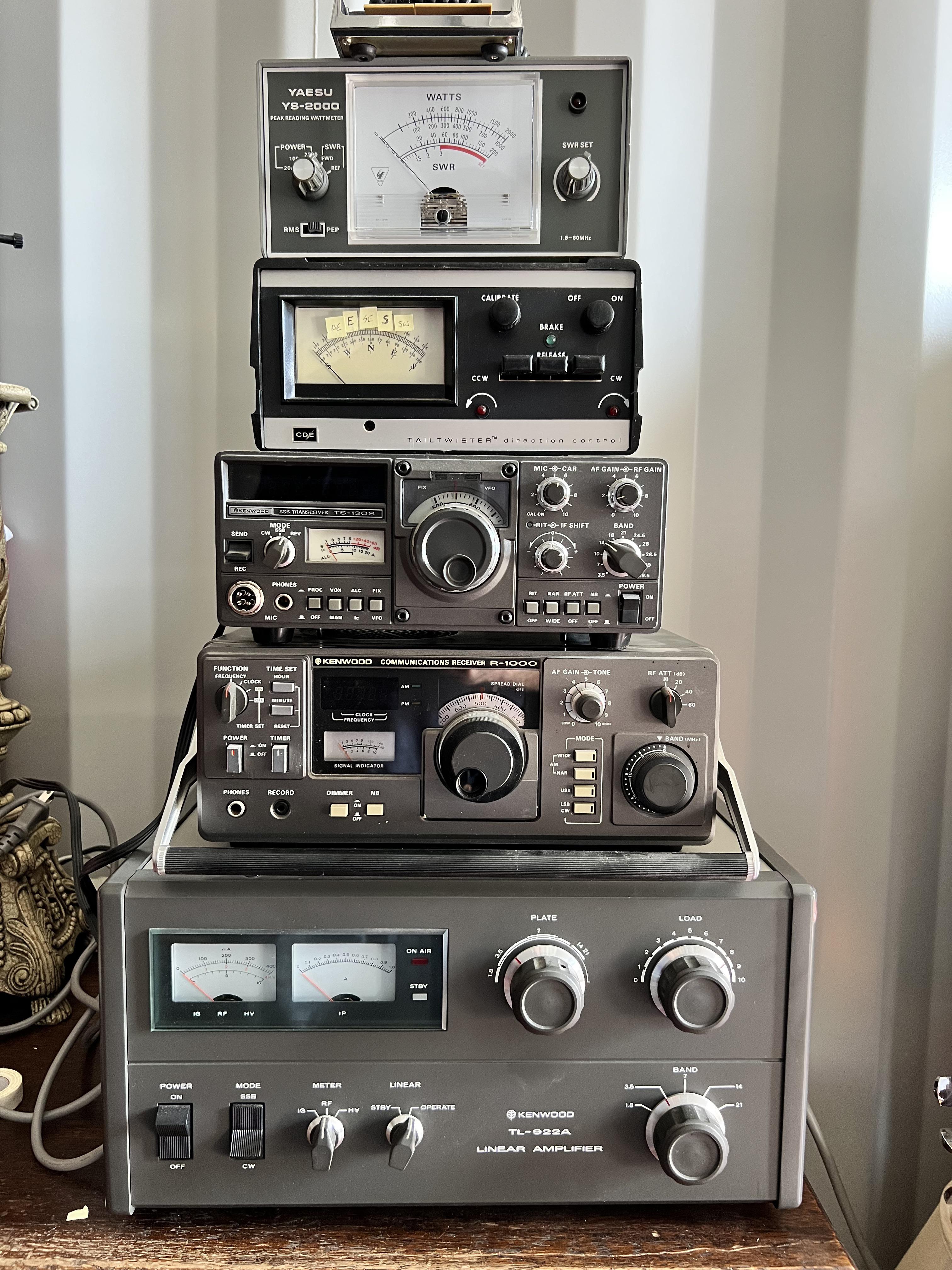 Someone please tell me about this older (80’s) Kenwood gear I have