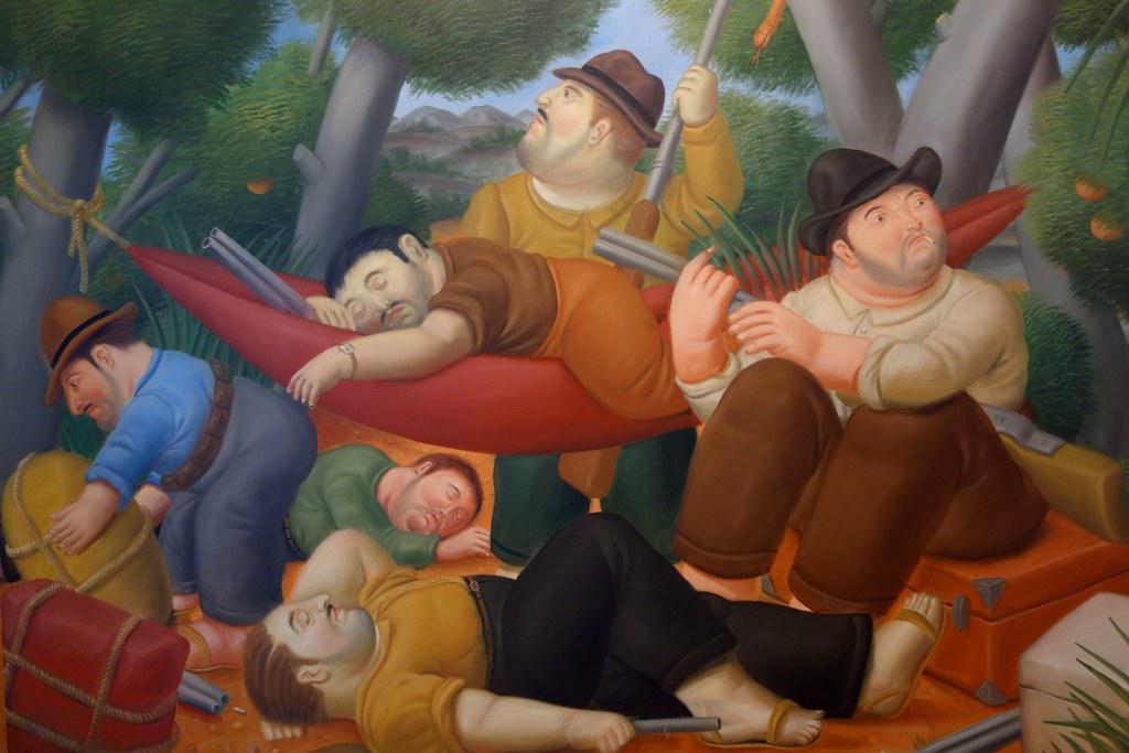 Fernando Botero Guerrilla de Eliseo Velásquez (1988) museum