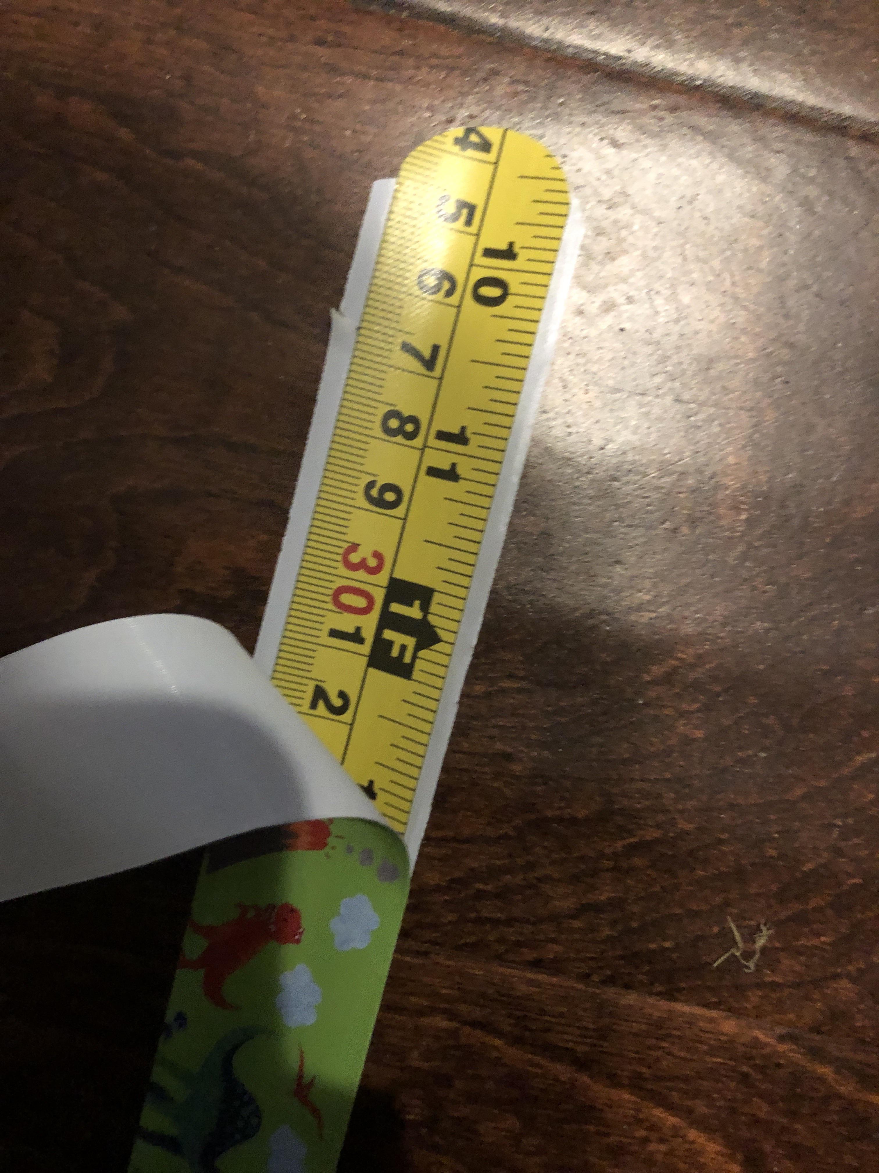 Inside of a slap bracelet r/mildlyinteresting