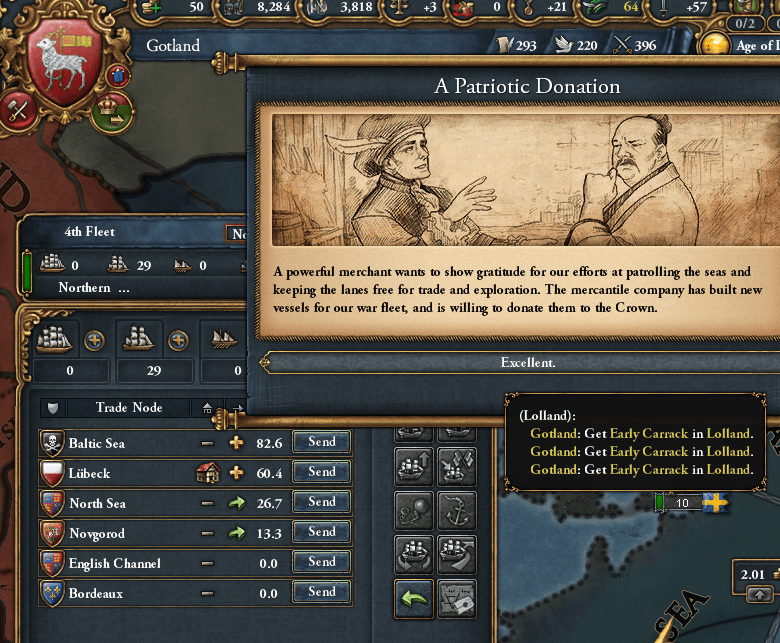 Always happy to keep the trading lanes free for trade and exploration