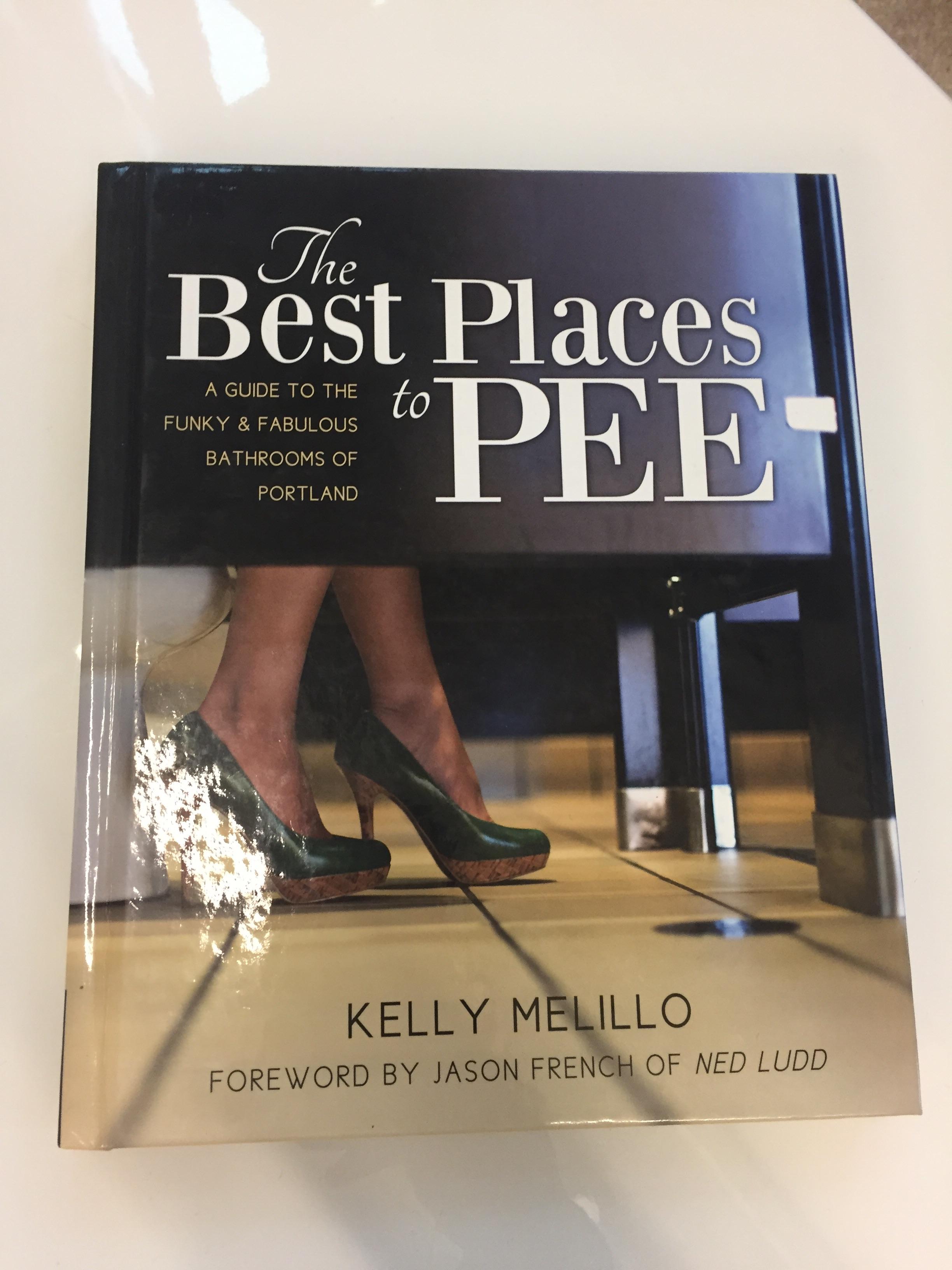 This book on the best places to pee in Portland. ofcoursethatsathing