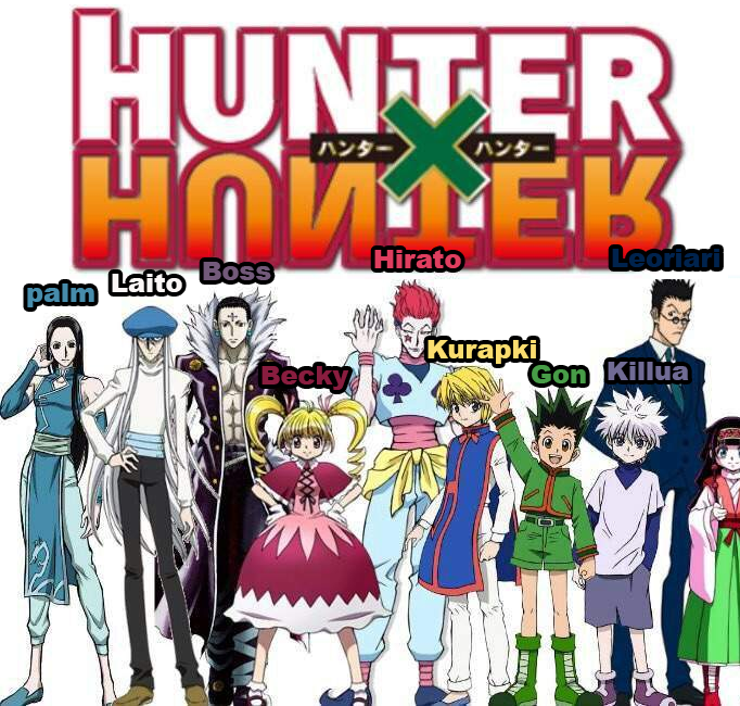 Watched HxH with my mother and asked her to name the characters how she