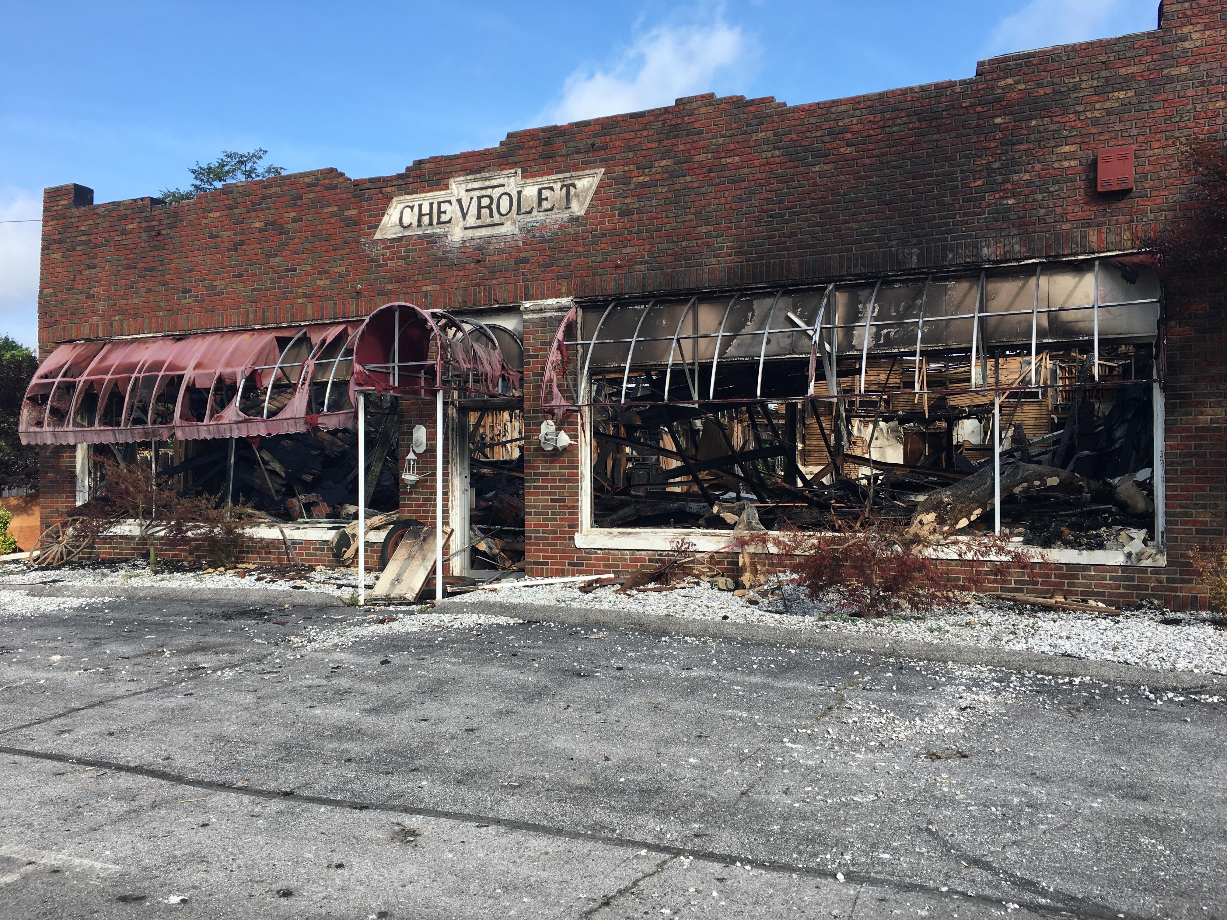 Abandoned Chevy dealership. [4032 x 3024] [OC] r/AbandonedPorn