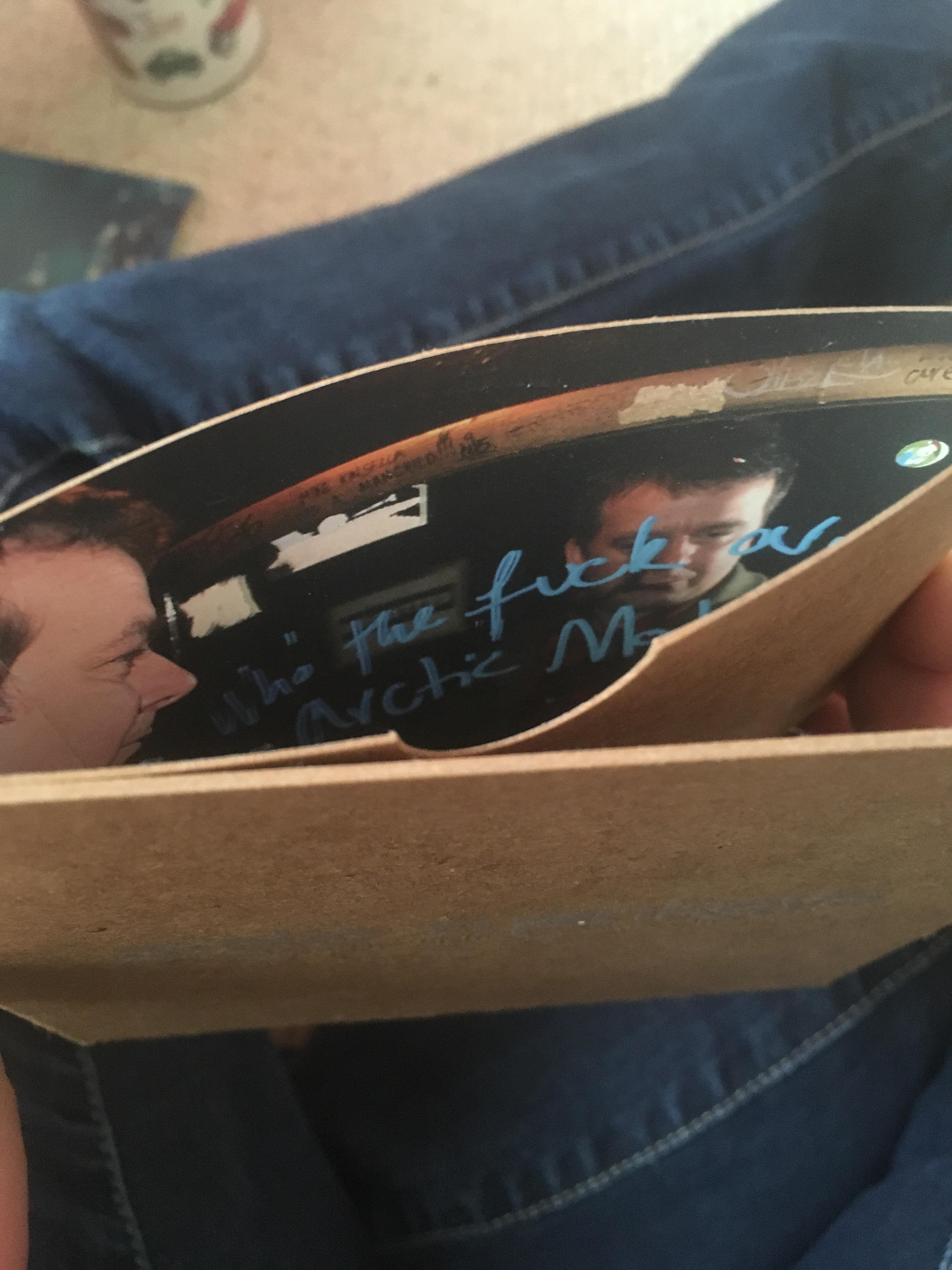 Inside the Leave Before the Lights Come On CD, Never Noticed It Before